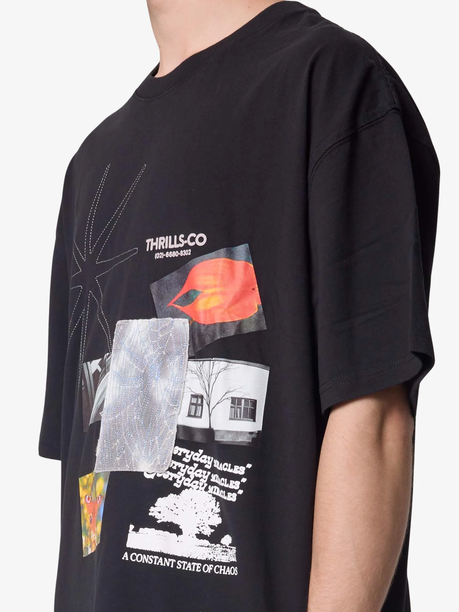 Everyday Chaos Box Fit Oversize Tee - Image 4