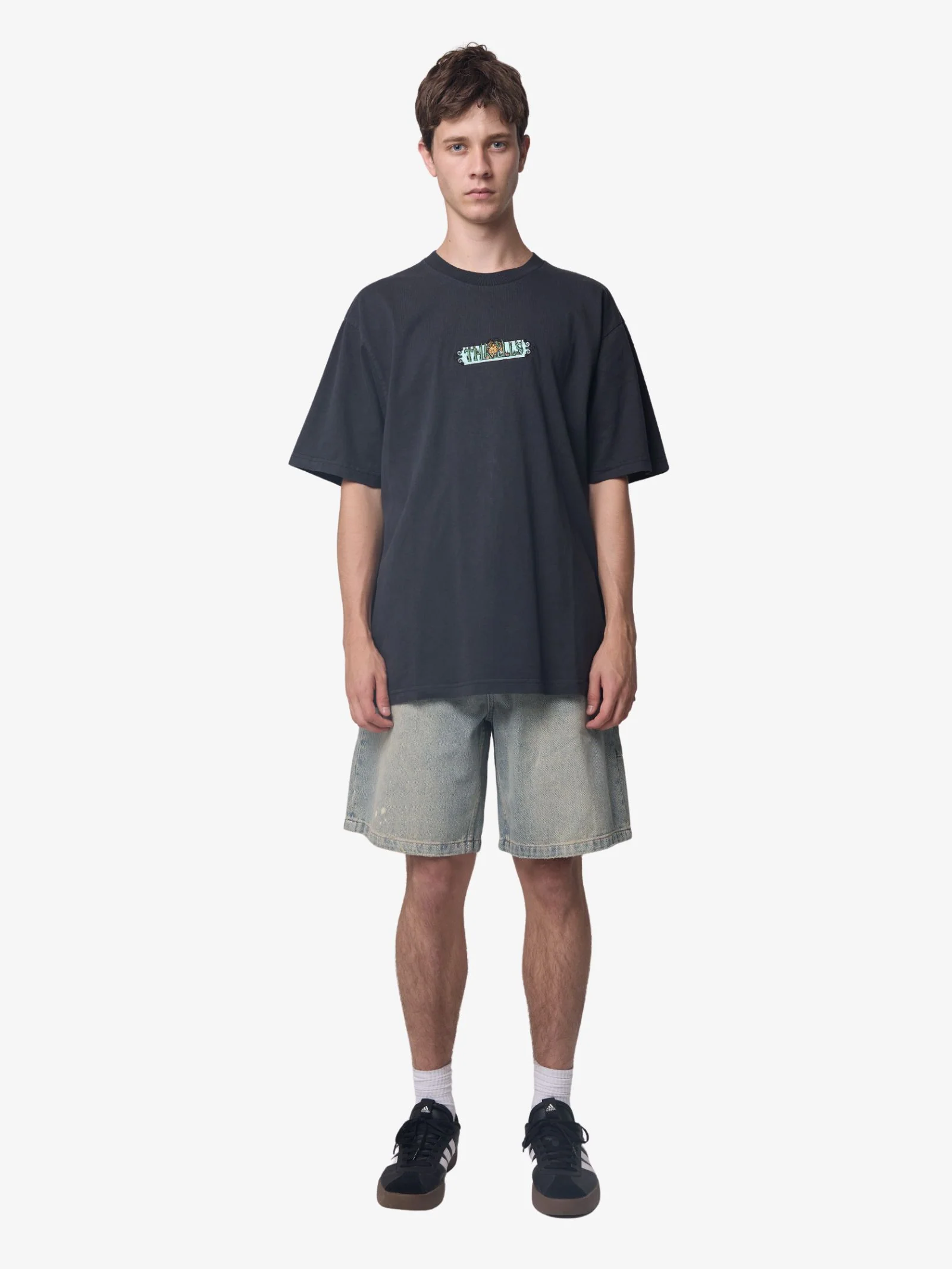 Eyes In The Grass Oversize Tee - Image 3