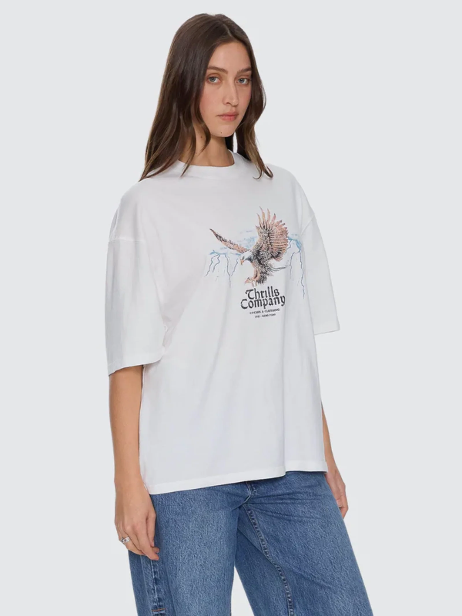 Women's Flight Risk Oversize Tee - Image 4