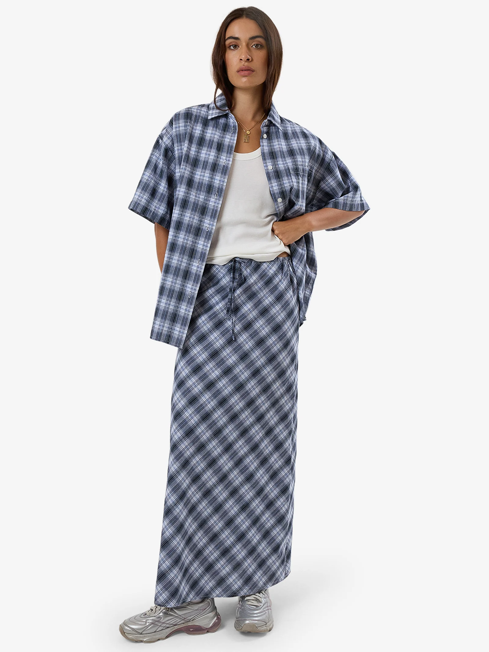 Friendly Service Plaid Shirt - Image 6