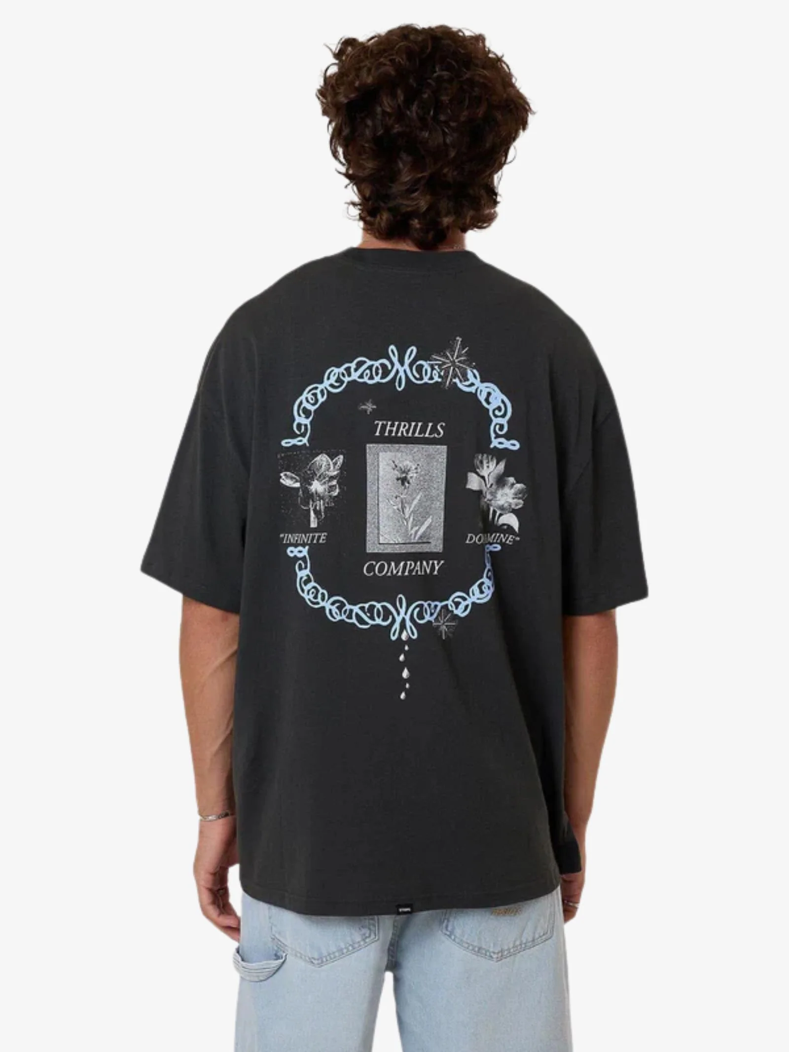 Infinite Dopamine Box Fit Oversize Tee - Image 3