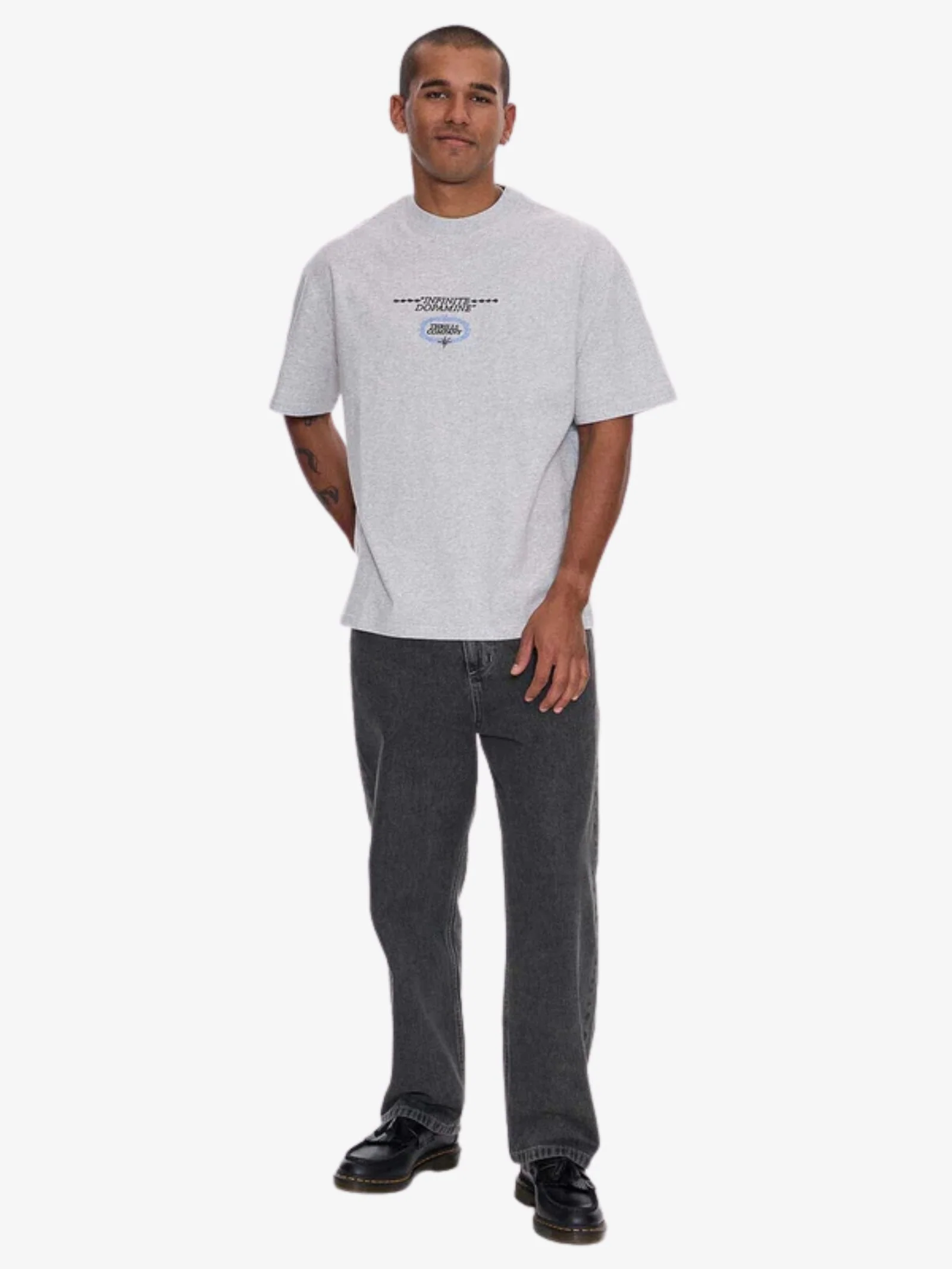 Infinite Dopamine Box Fit Oversize Tee - Image 2