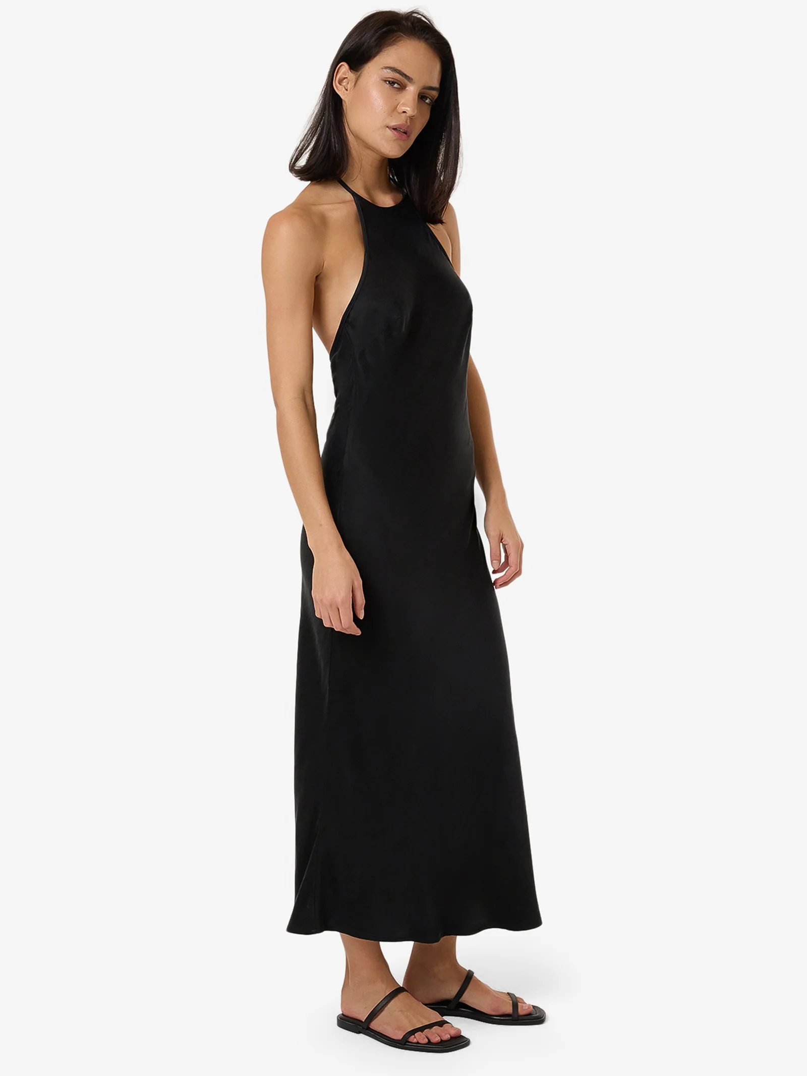 Jett Halter Bias Dress - Image 2