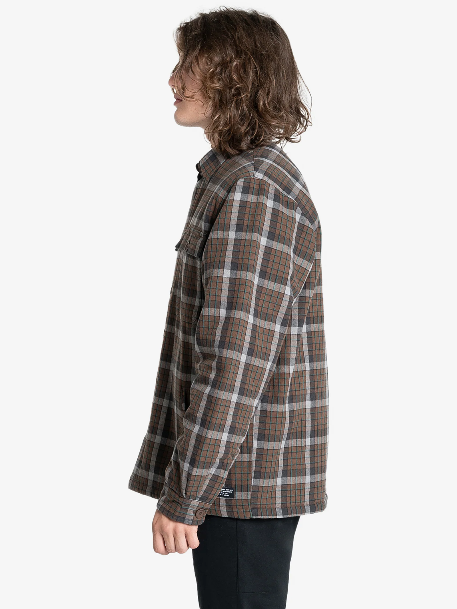 Thrills Labour Flannel Jacket - Image 3