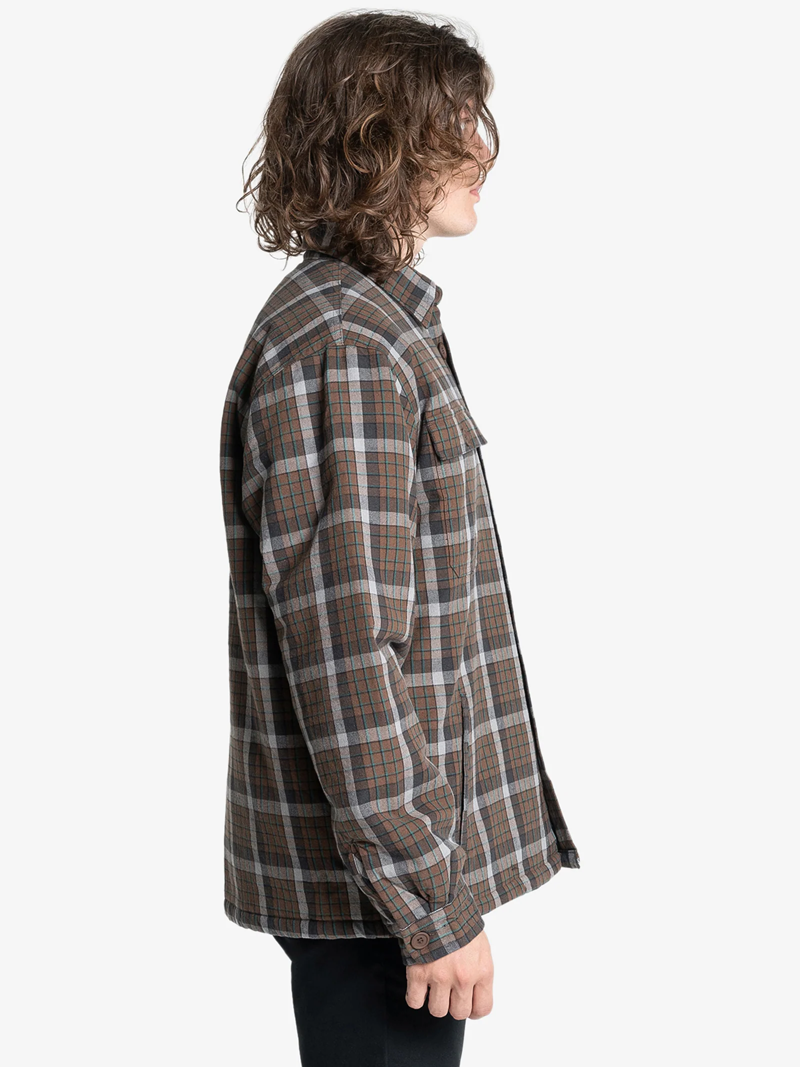 Thrills Labour Flannel Jacket - Image 4