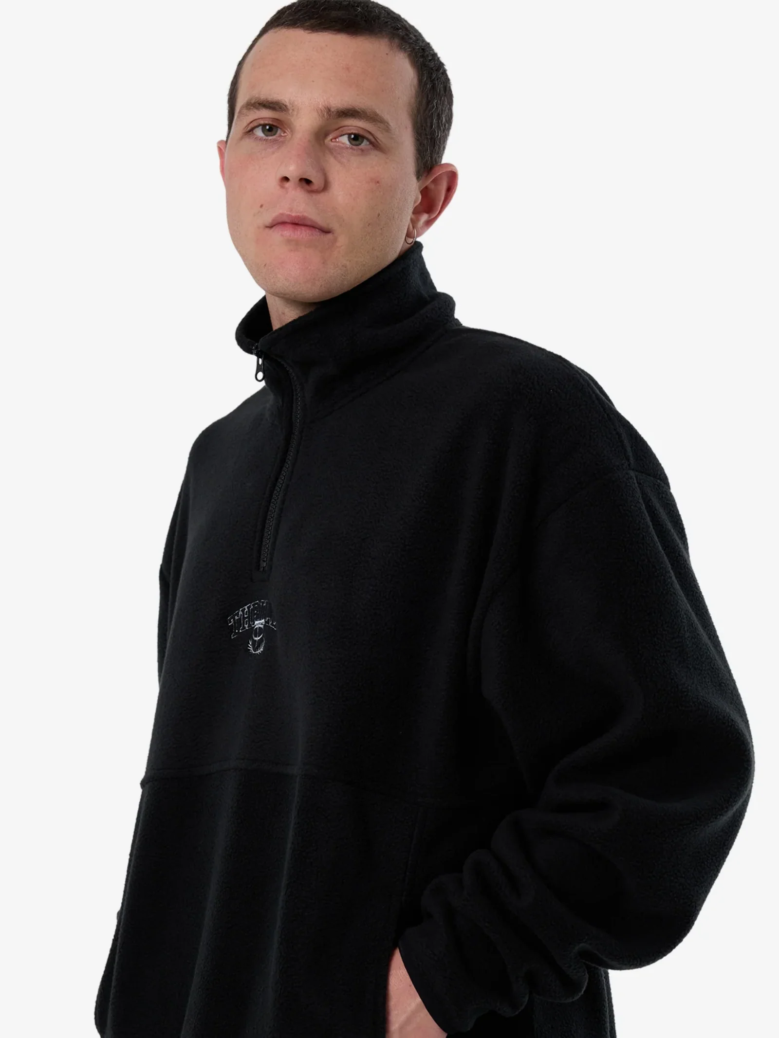 Legacy Wreath Quarter Zip Polar Fleece - Image 4