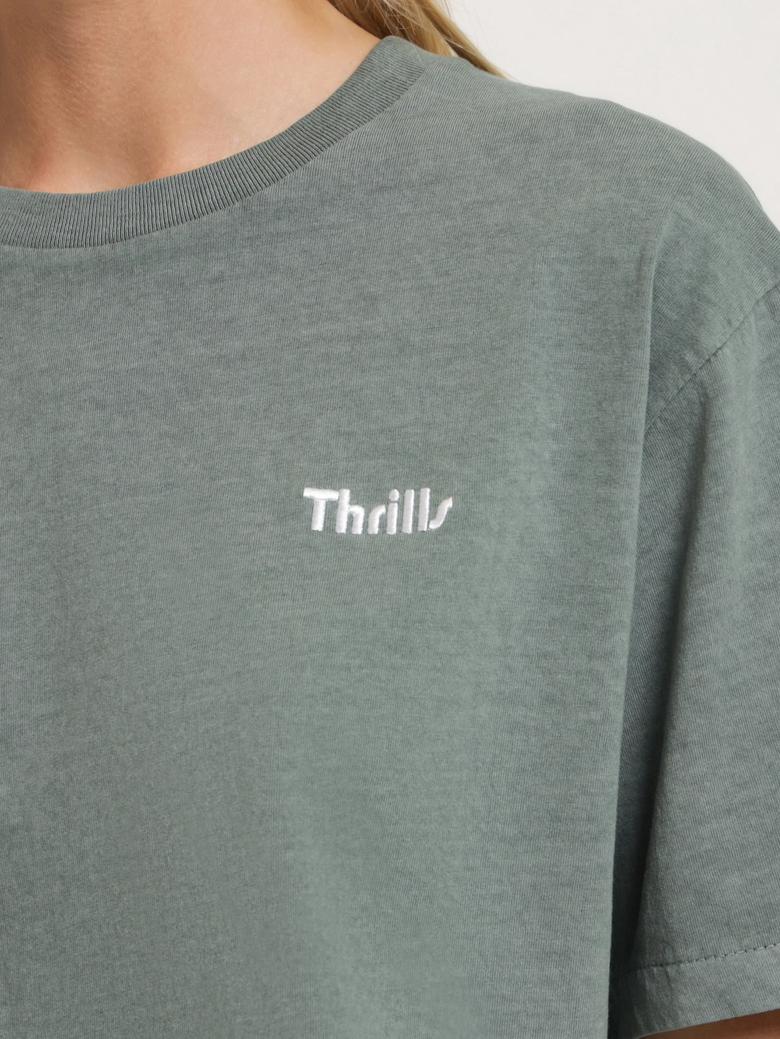 Thrills Limitless Merch Super Crop T-Shirt - Image 3