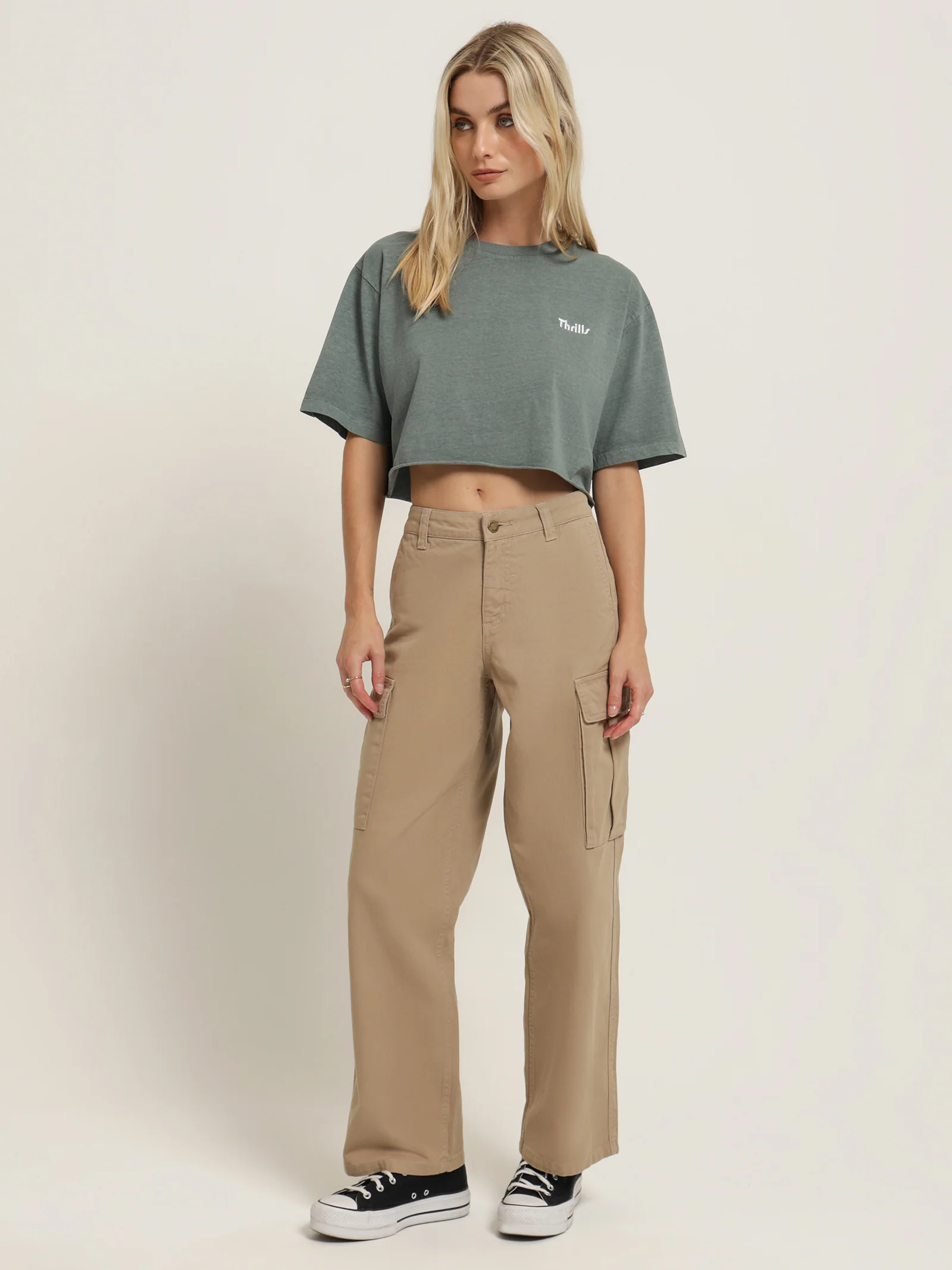 Thrills Limitless Merch Super Crop T-Shirt - Image 4