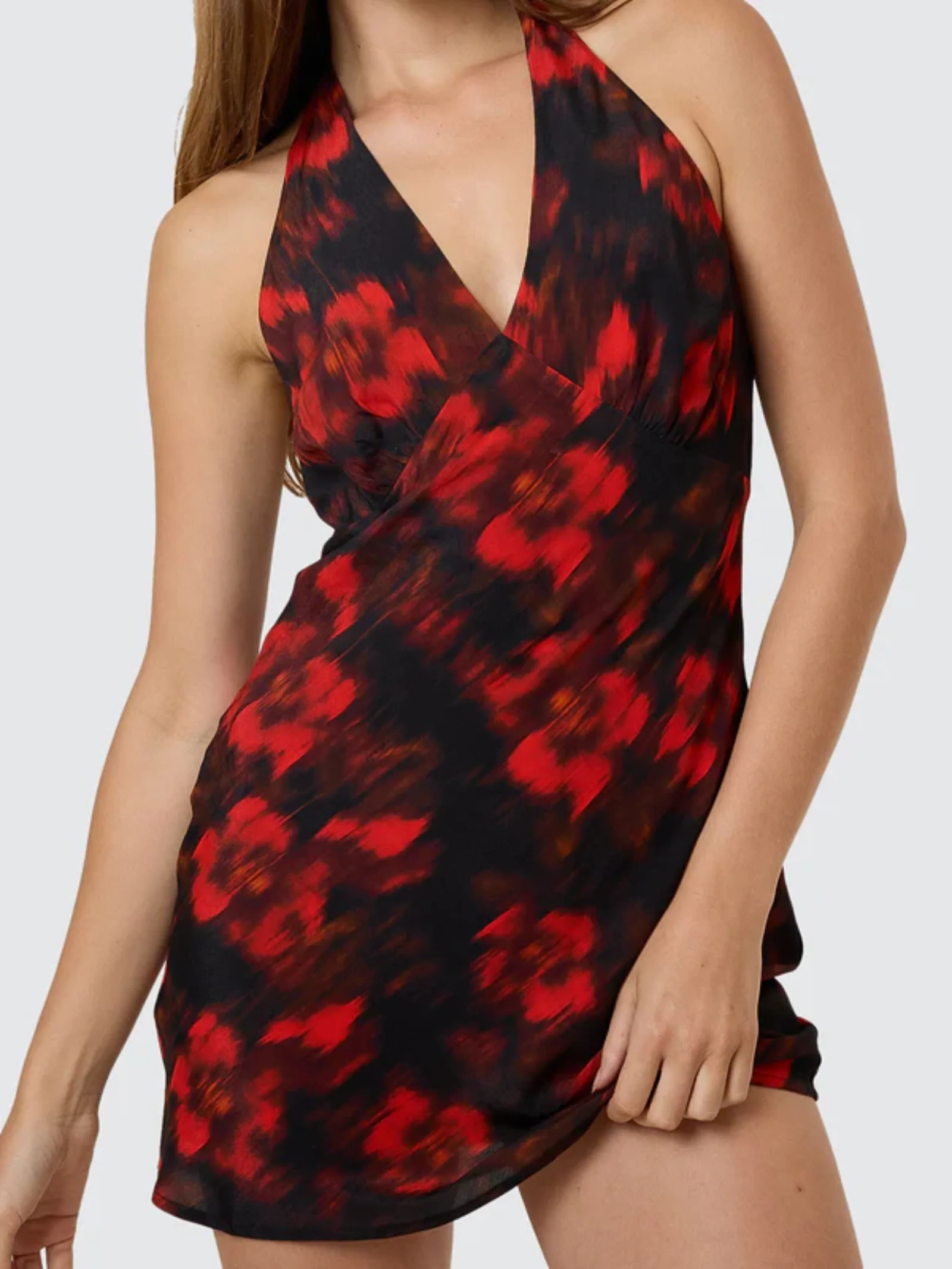 Women's Lucky For You Floral Mini Dress - Image 2