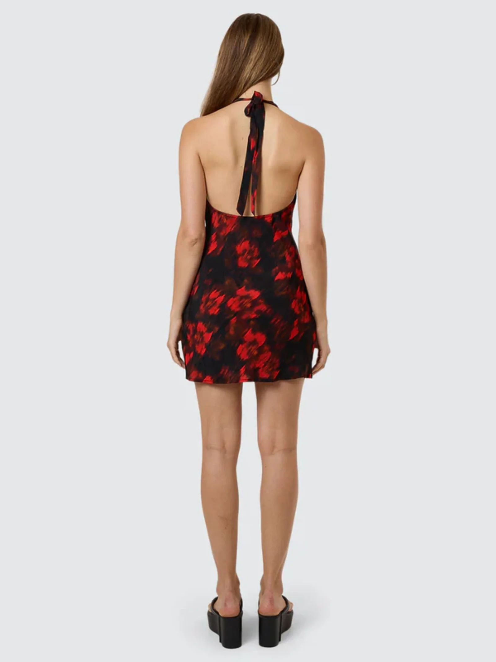 Women's Lucky For You Floral Mini Dress - Image 3