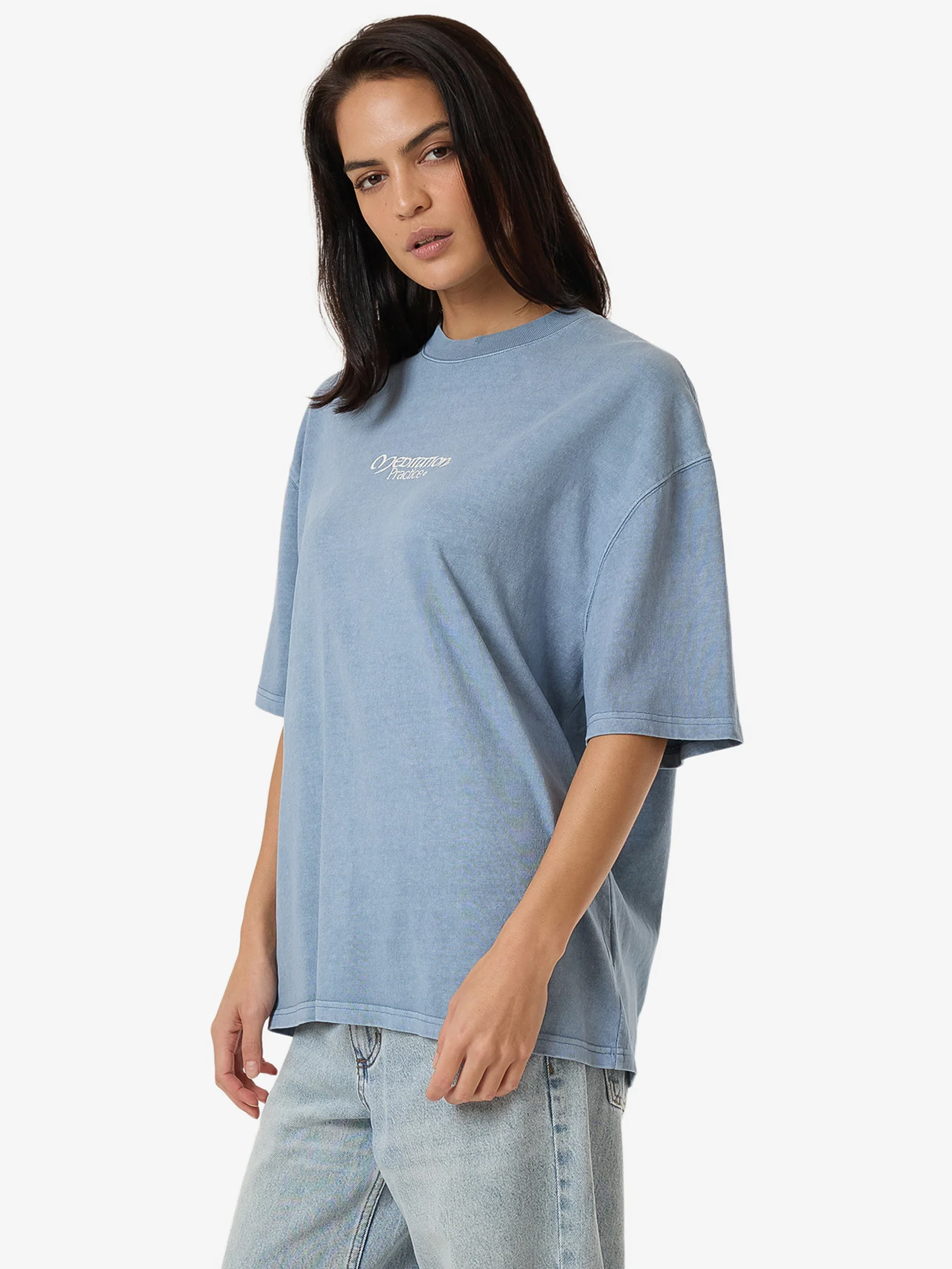 Meditation Practice Oversized Tee - Image 4