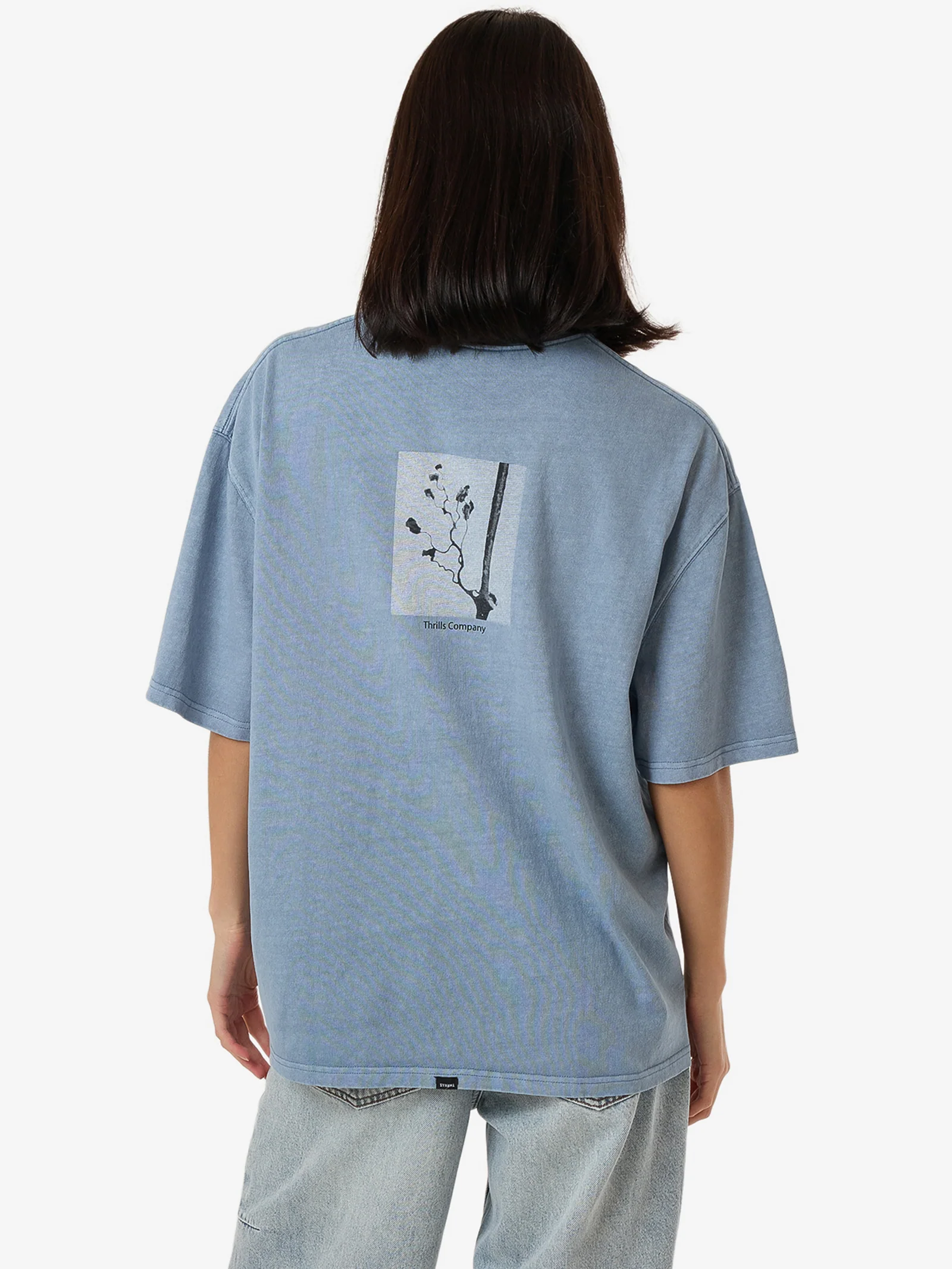 Meditation Practice Oversized Tee - Image 5