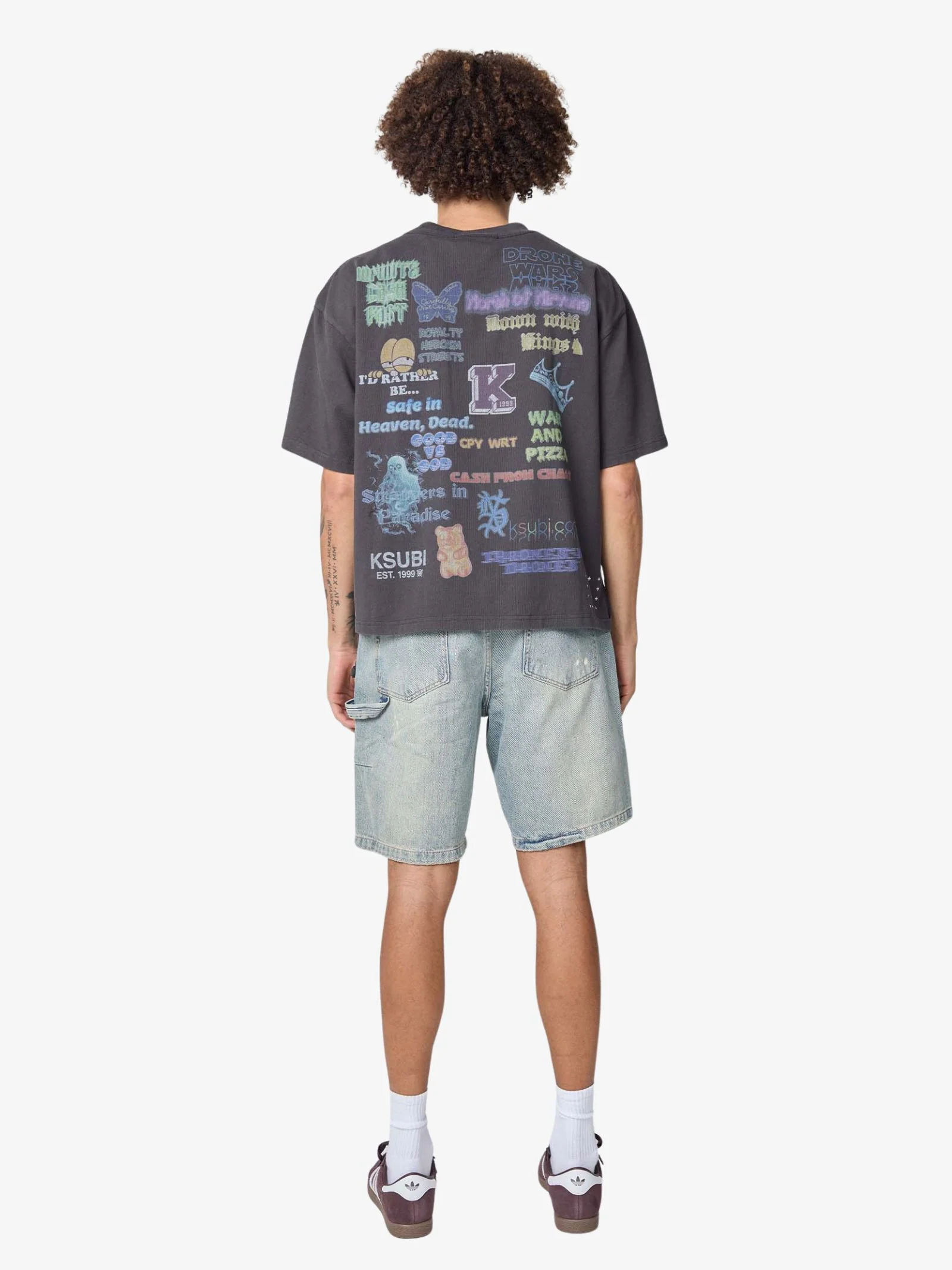 Mid Slacker Denim Shorts - Image 2