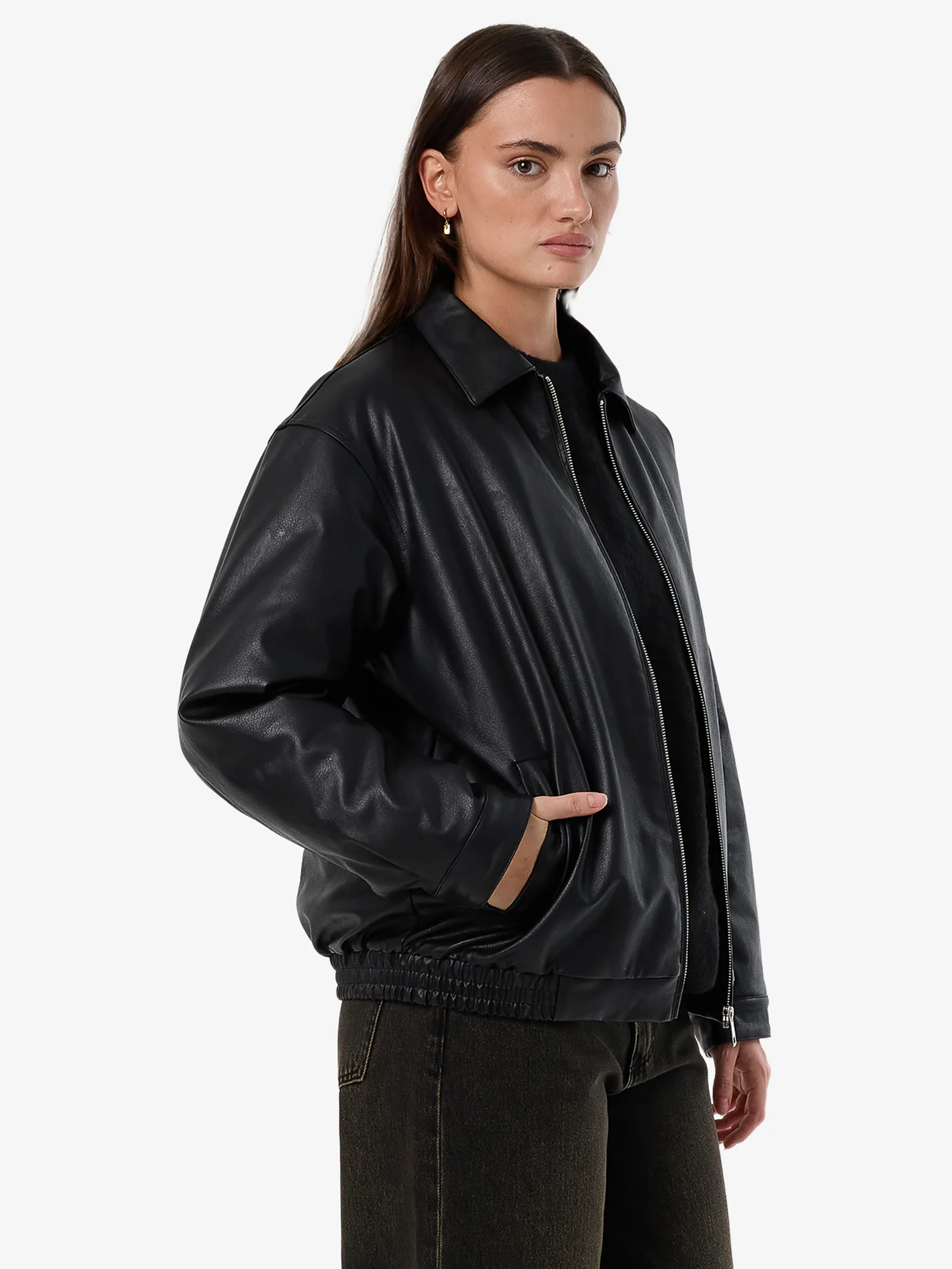 Miles Leather Jacket - Image 4