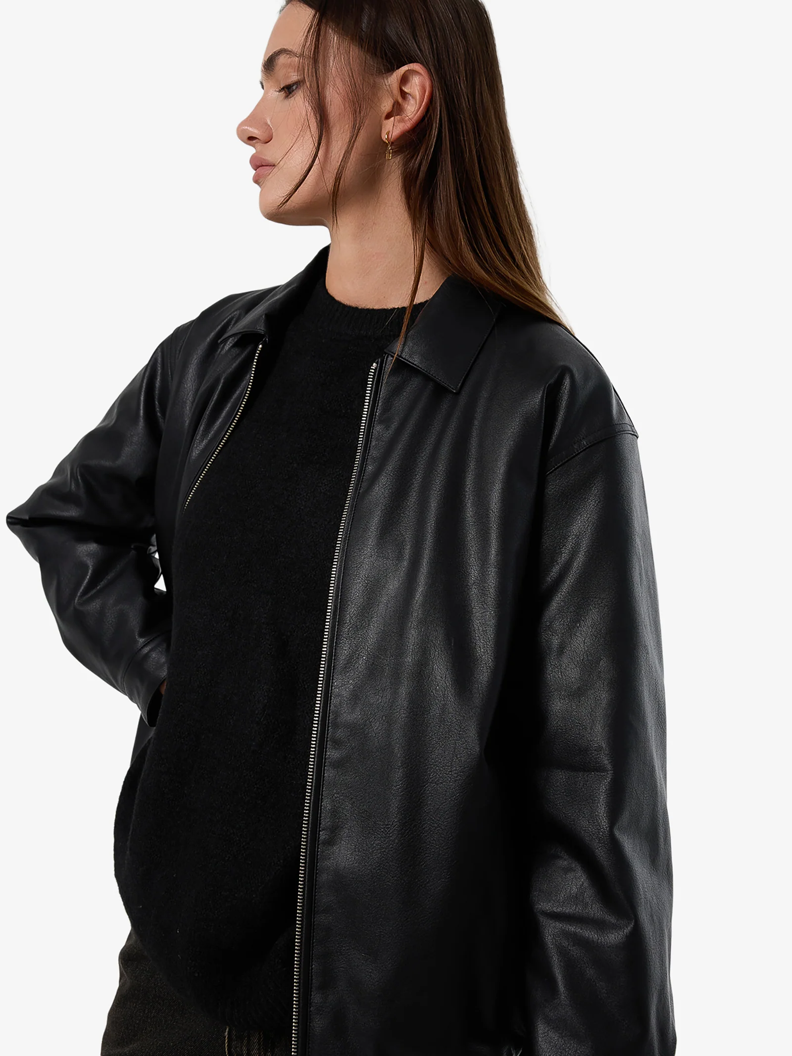Miles Leather Jacket - Image 7