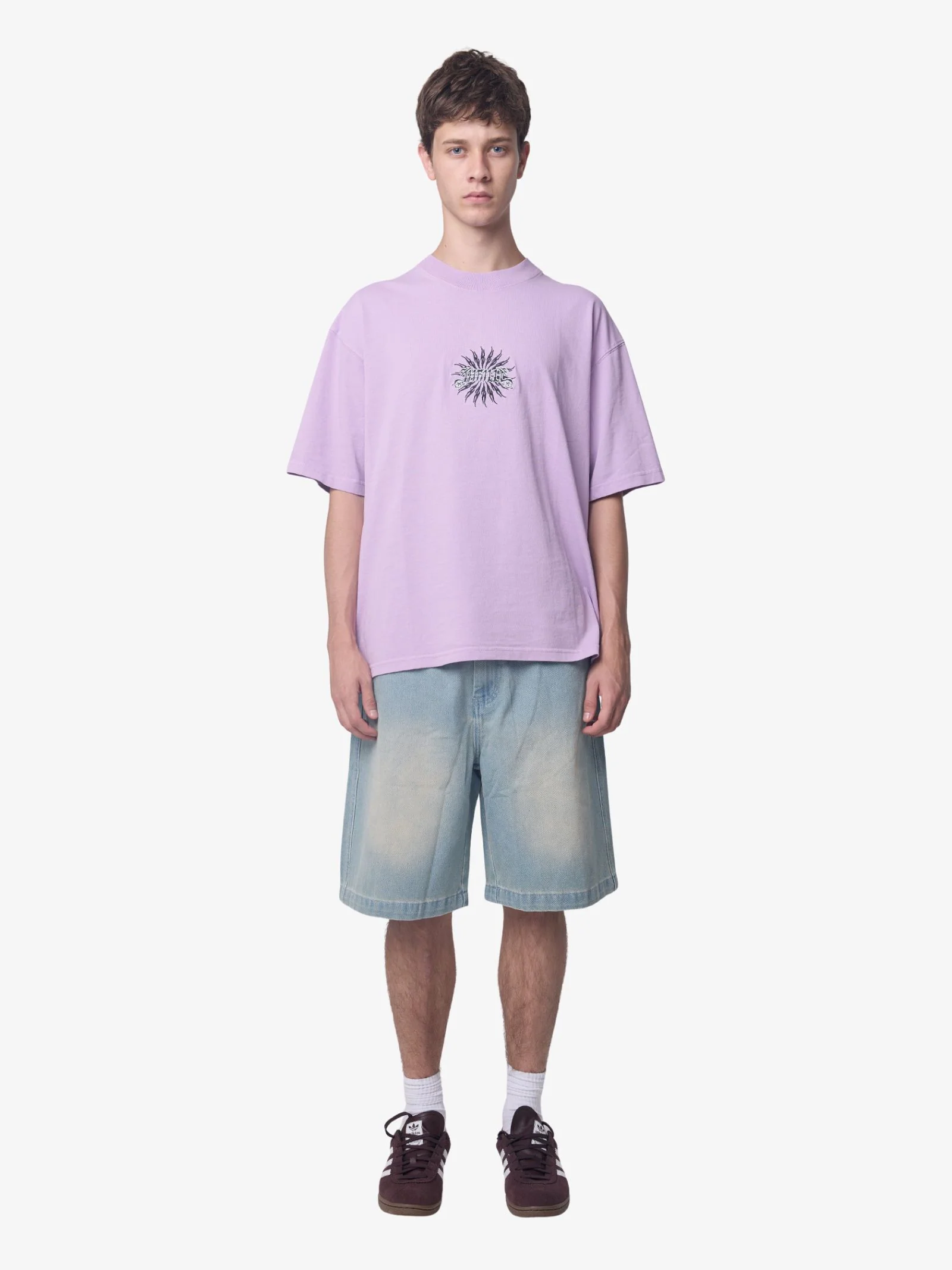 Peace Power Embro Box Crop Tee - Image 3