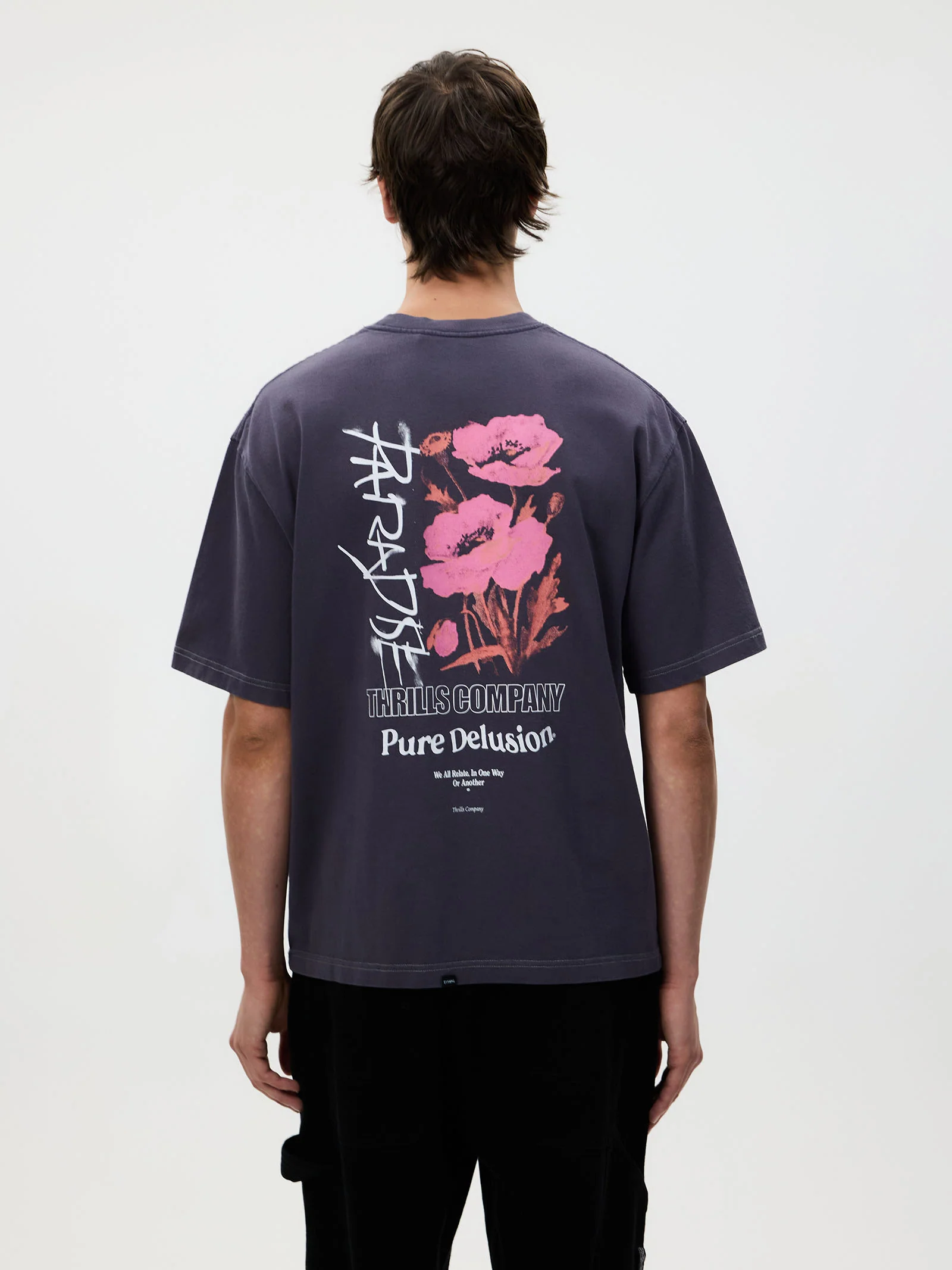 Pure Delusion Box Fit Oversize Tee - Image 2