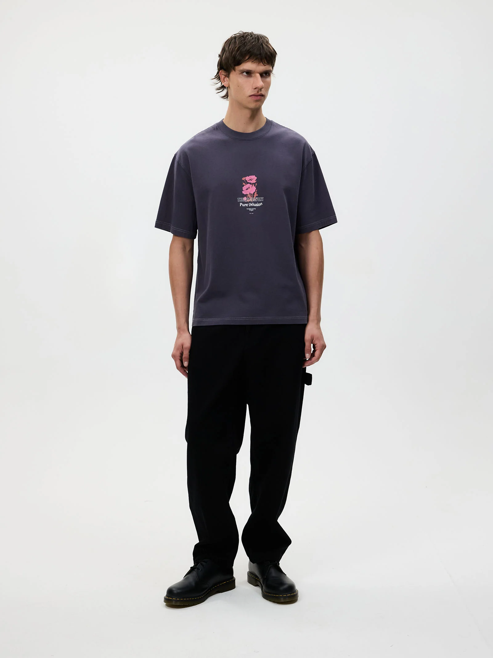 Pure Delusion Box Fit Oversize Tee - Image 3