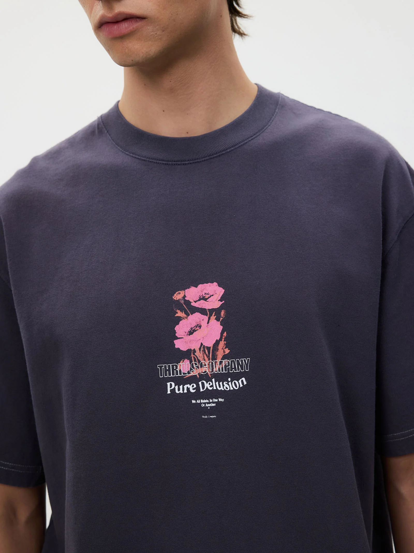 Pure Delusion Box Fit Oversize Tee - Image 4