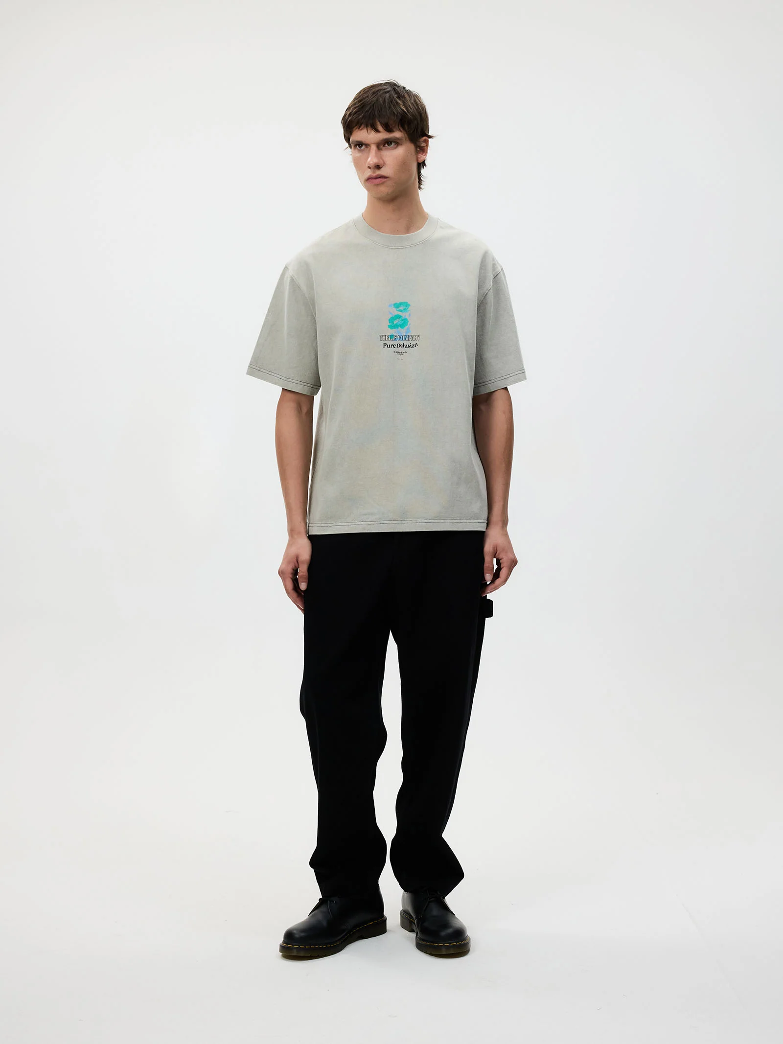 Pure Delusion Box Fit Oversize Tee - Image 3