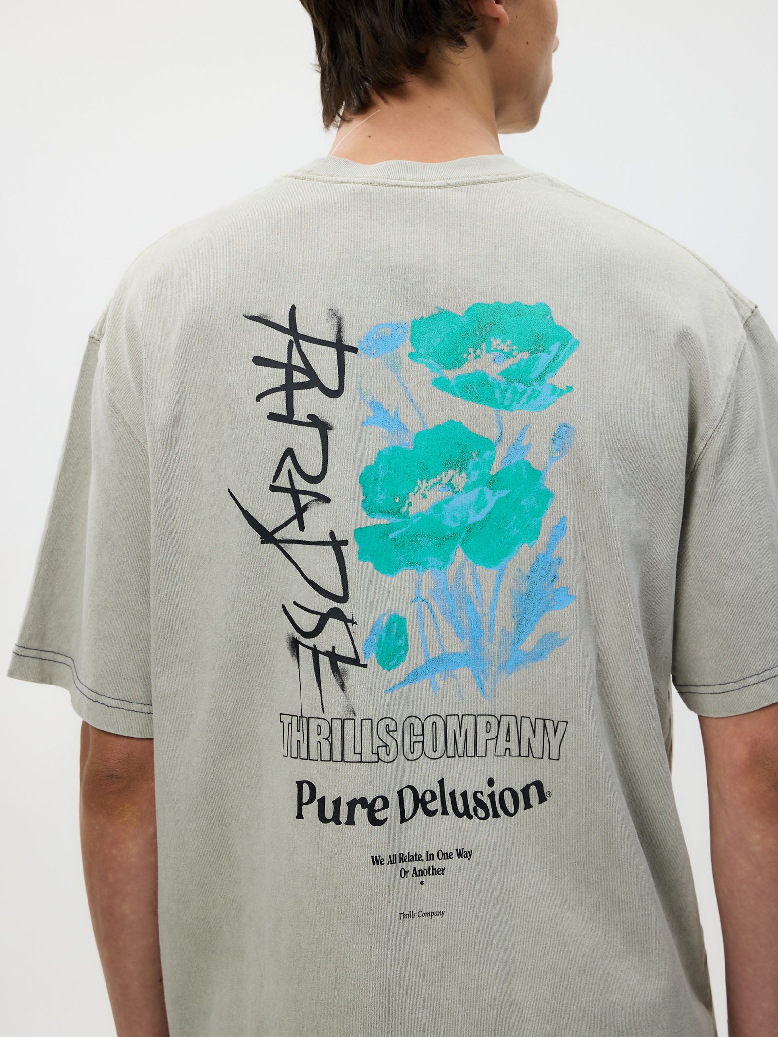 Pure Delusion Box Fit Oversize Tee - Image 5