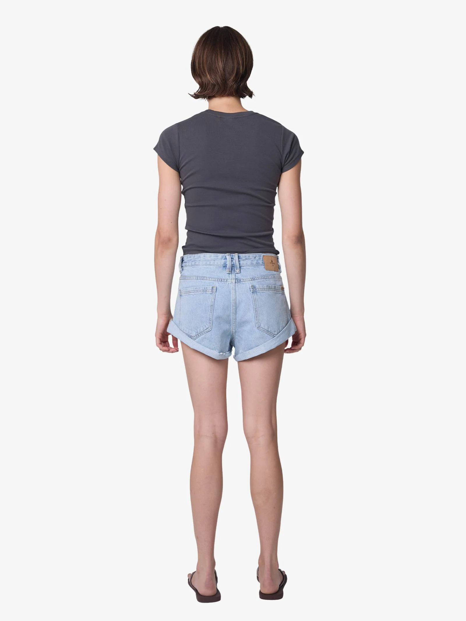 Remi Rolled Low Rise Baggy Short - Image 2