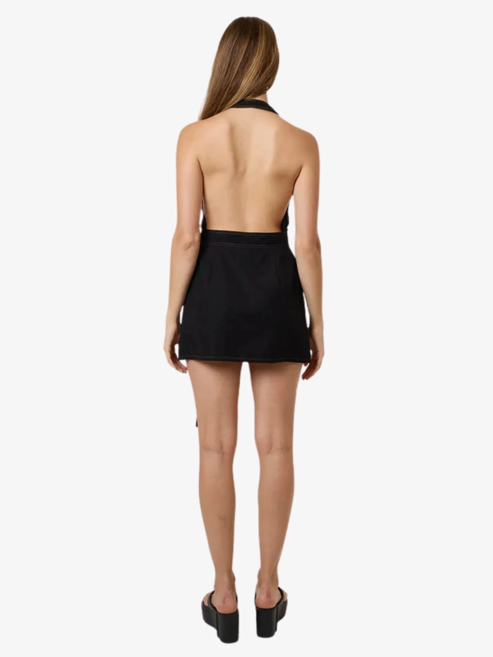 Skye Halter Mini Dress - Image 2