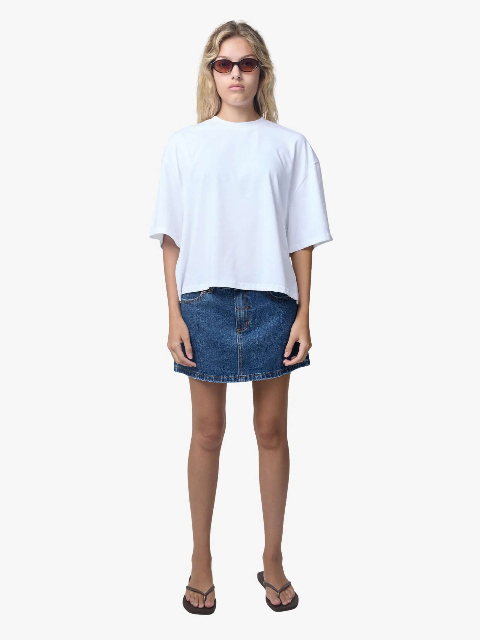 Sophie Mid Rise Mini Skirt - Image 4