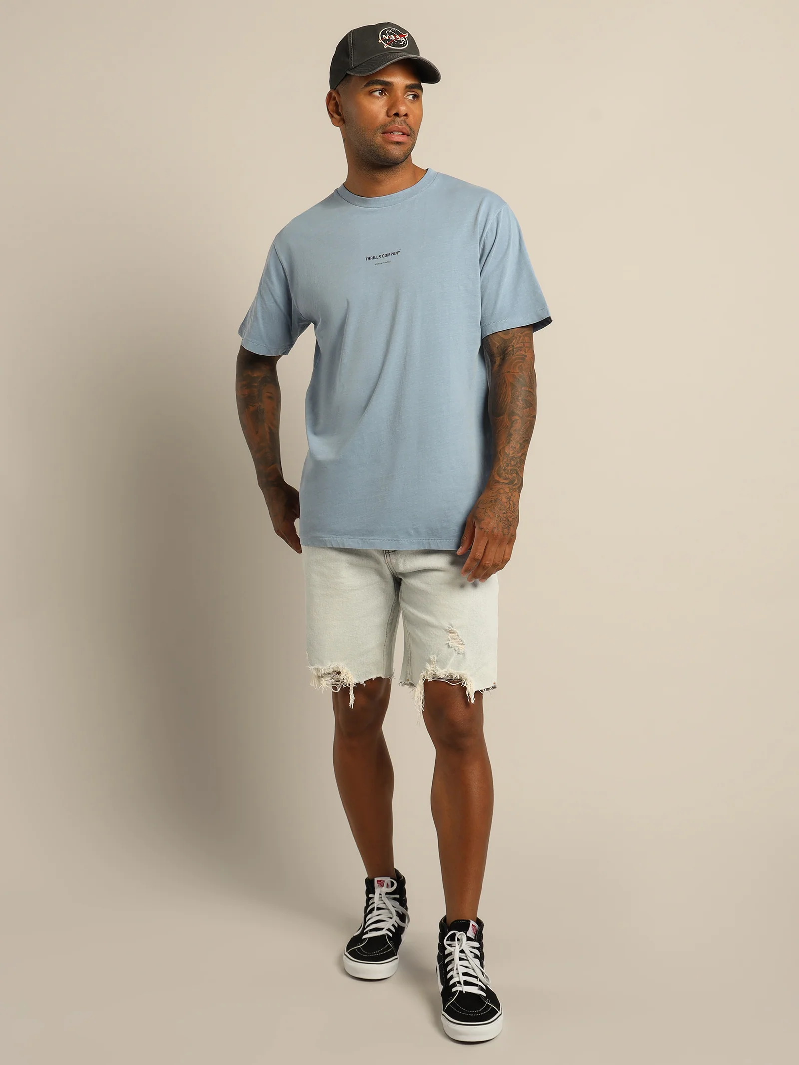 Thrills Stamp Merch Fit T-Shirt - Image 2