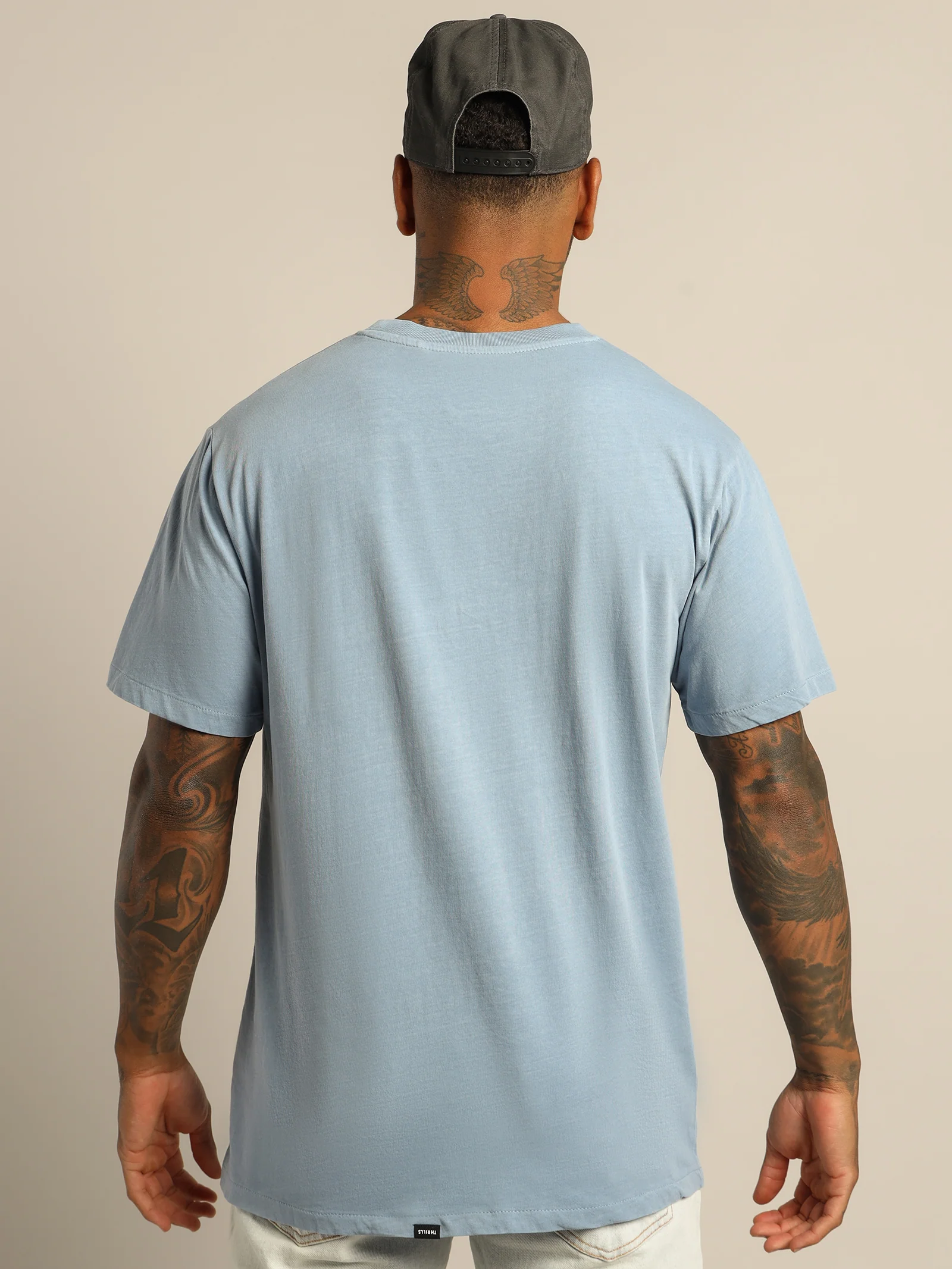 Thrills Stamp Merch Fit T-Shirt - Image 4