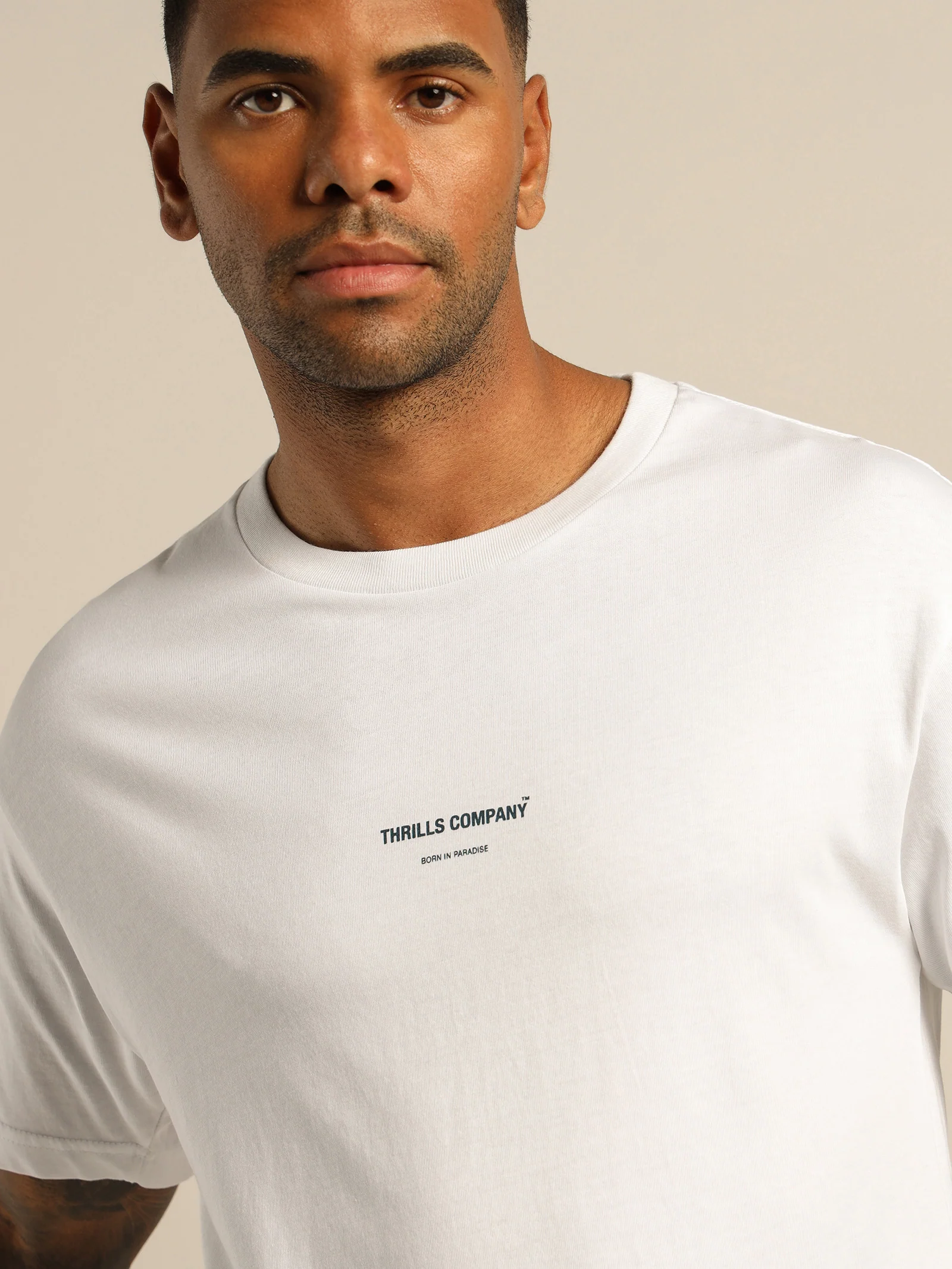 Thrills Stamp Merch Fit T-Shirt - Image 4