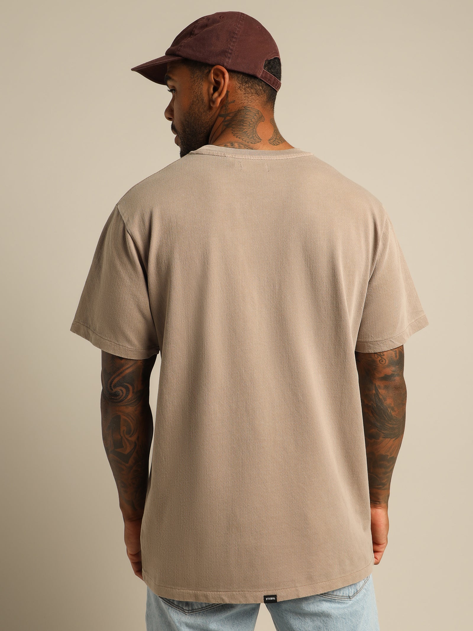 Thrills Stamp Merch Fit T-Shirt - Image 6