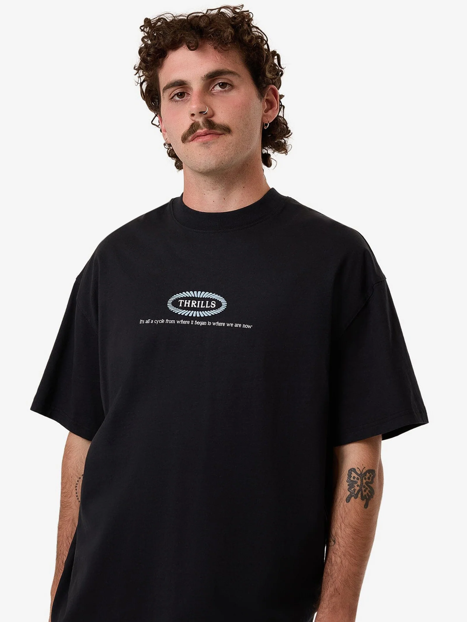 Still Life Box Fit Oversize Tee - Image 5