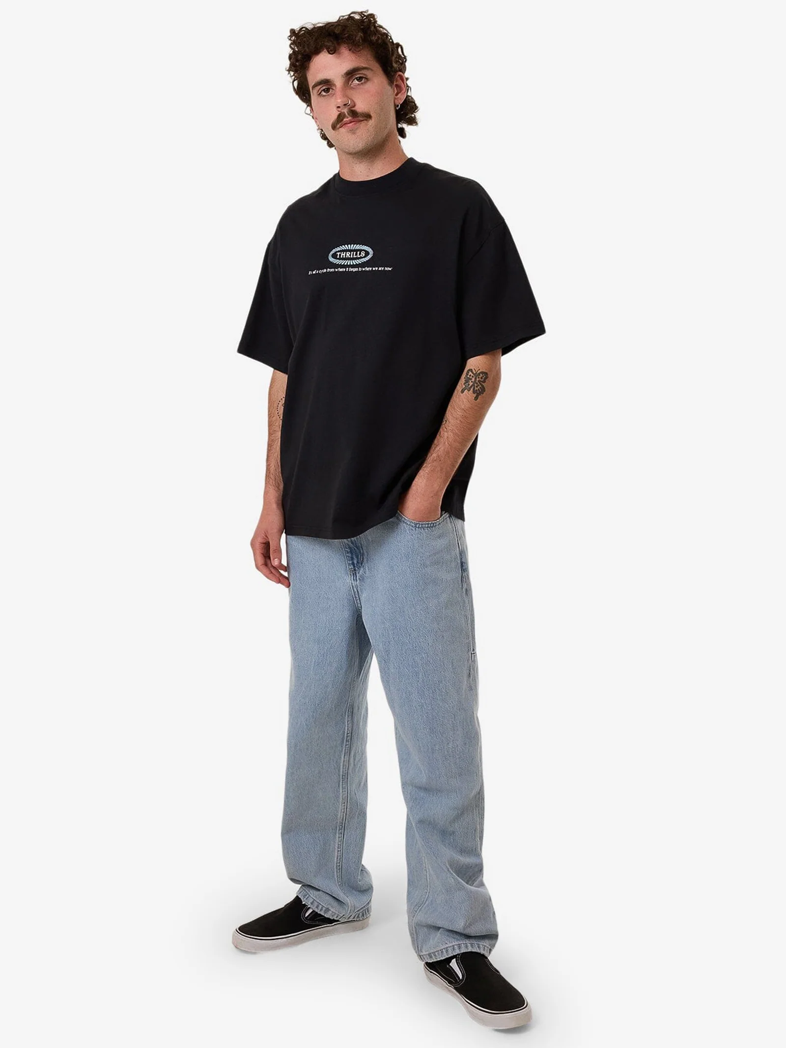Still Life Box Fit Oversize Tee - Image 6