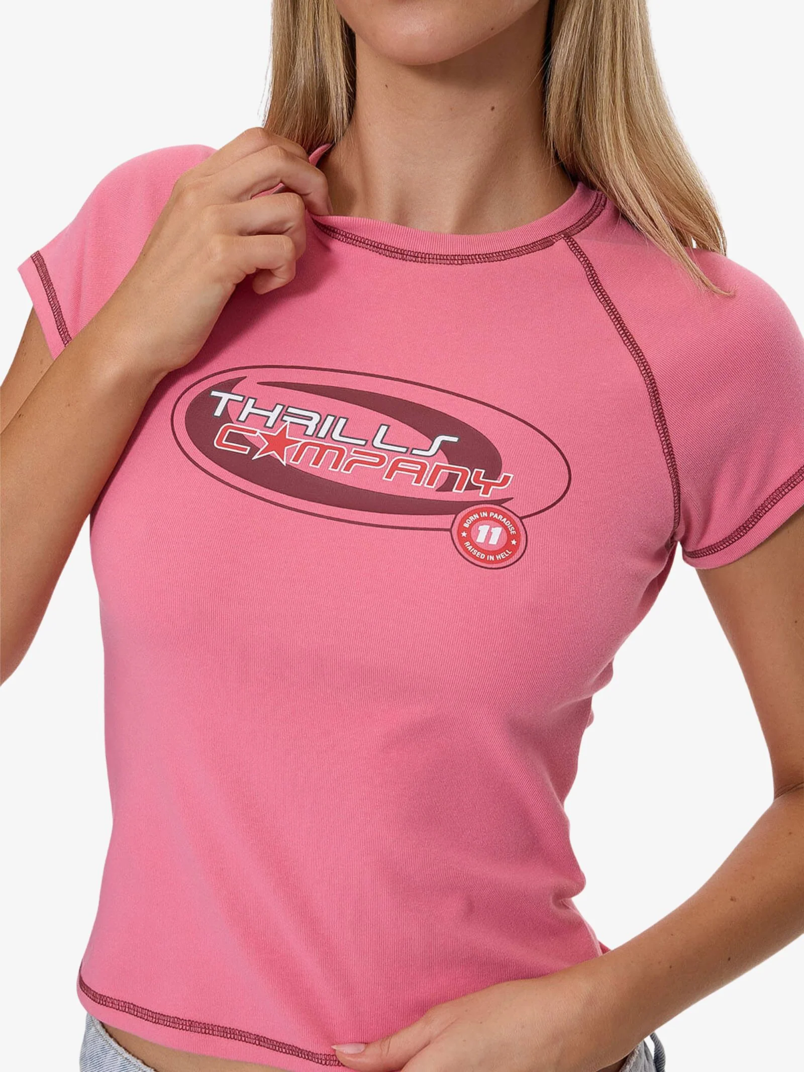 Track Record Raglan Club Tee - Image 3