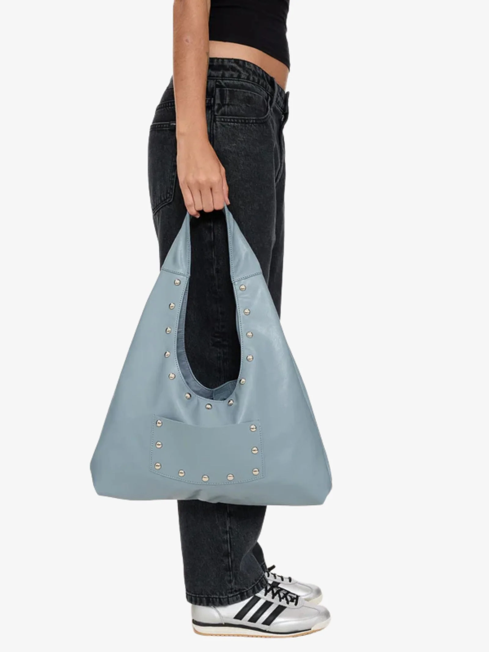 Wish Me Luck Studded Shoulder Bag - Image 4