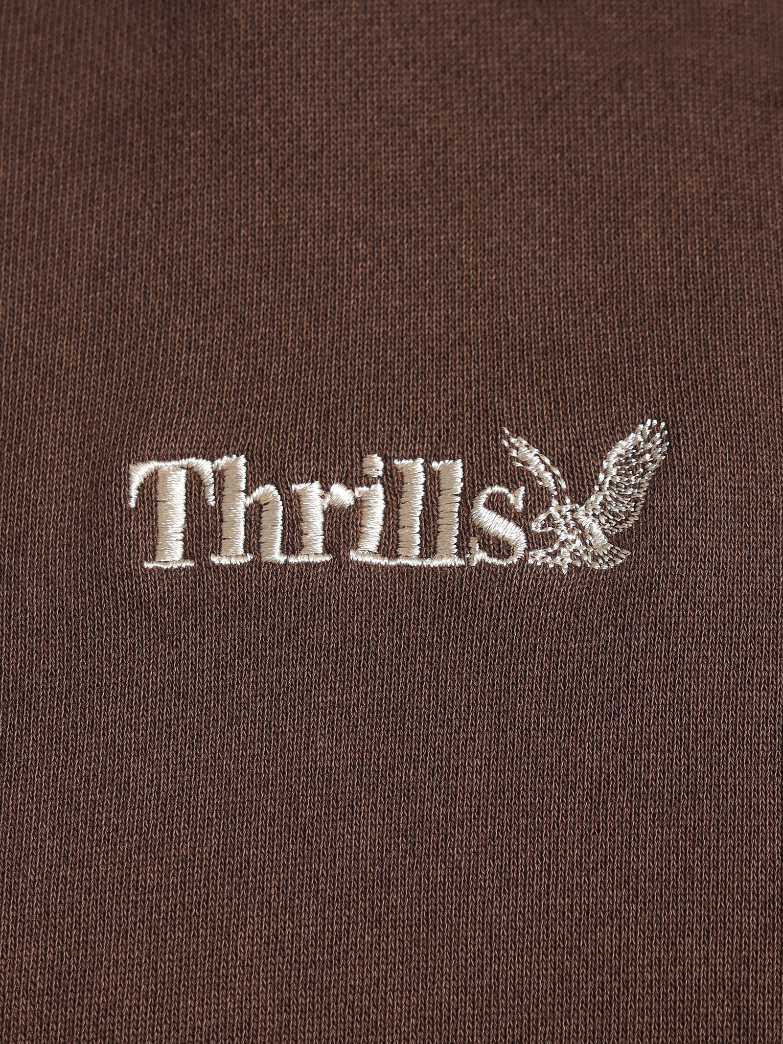 Thrills Workwear Embroidered Fleece Hoodie - Image 3