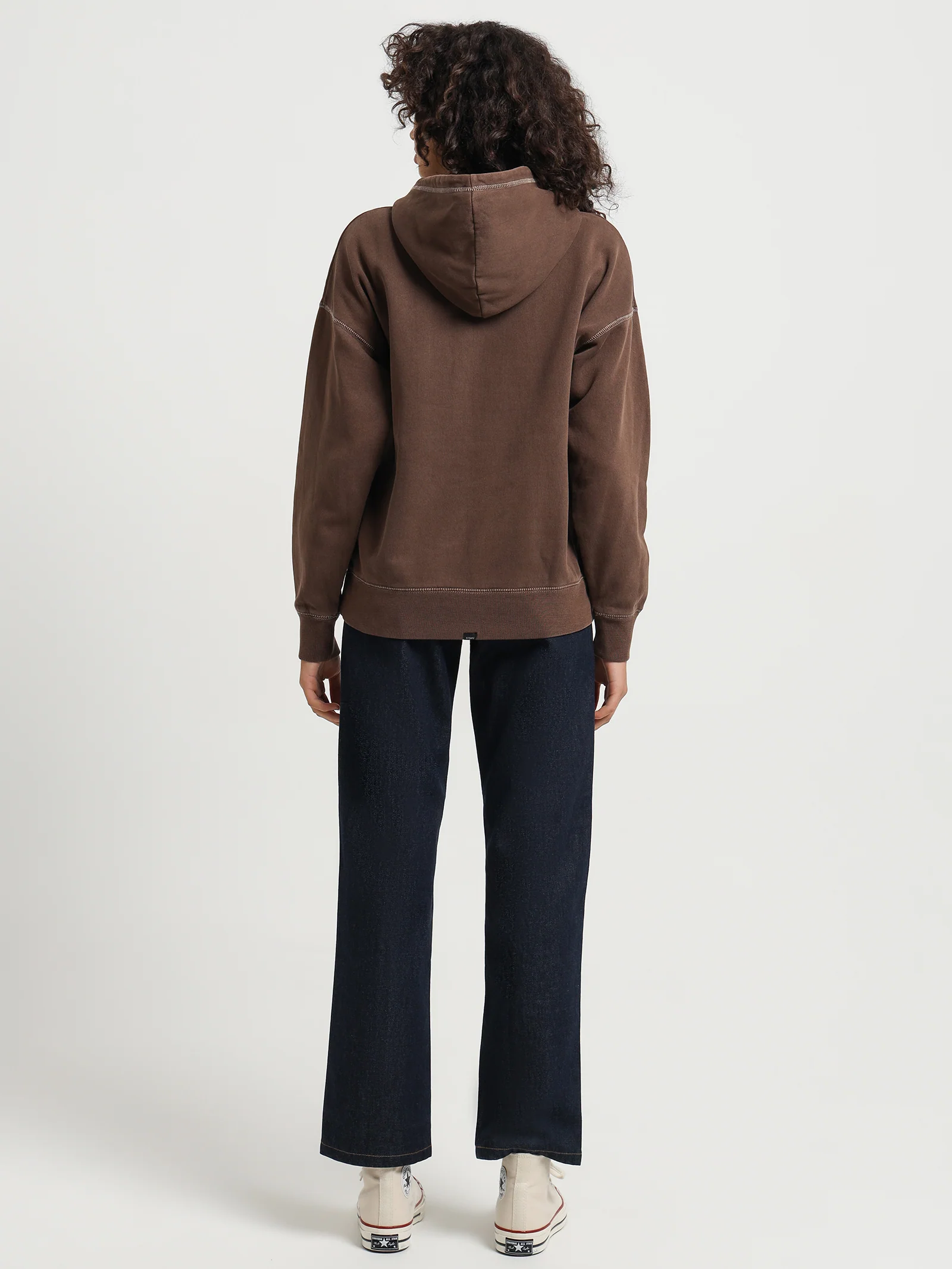 Thrills Workwear Embroidered Fleece Hoodie - Image 5