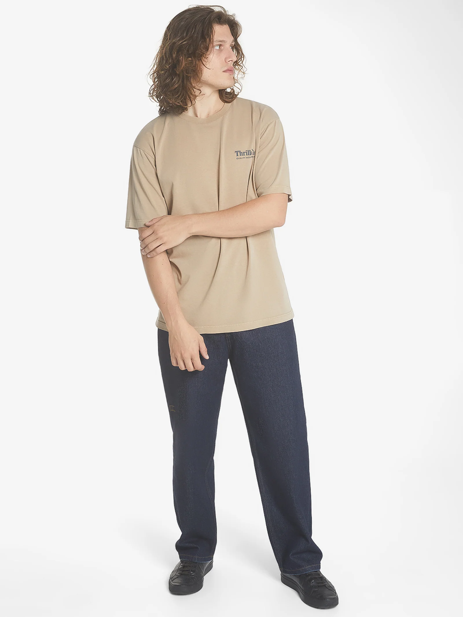 Thrills Workwear Oversize T-Shirt - Image 2