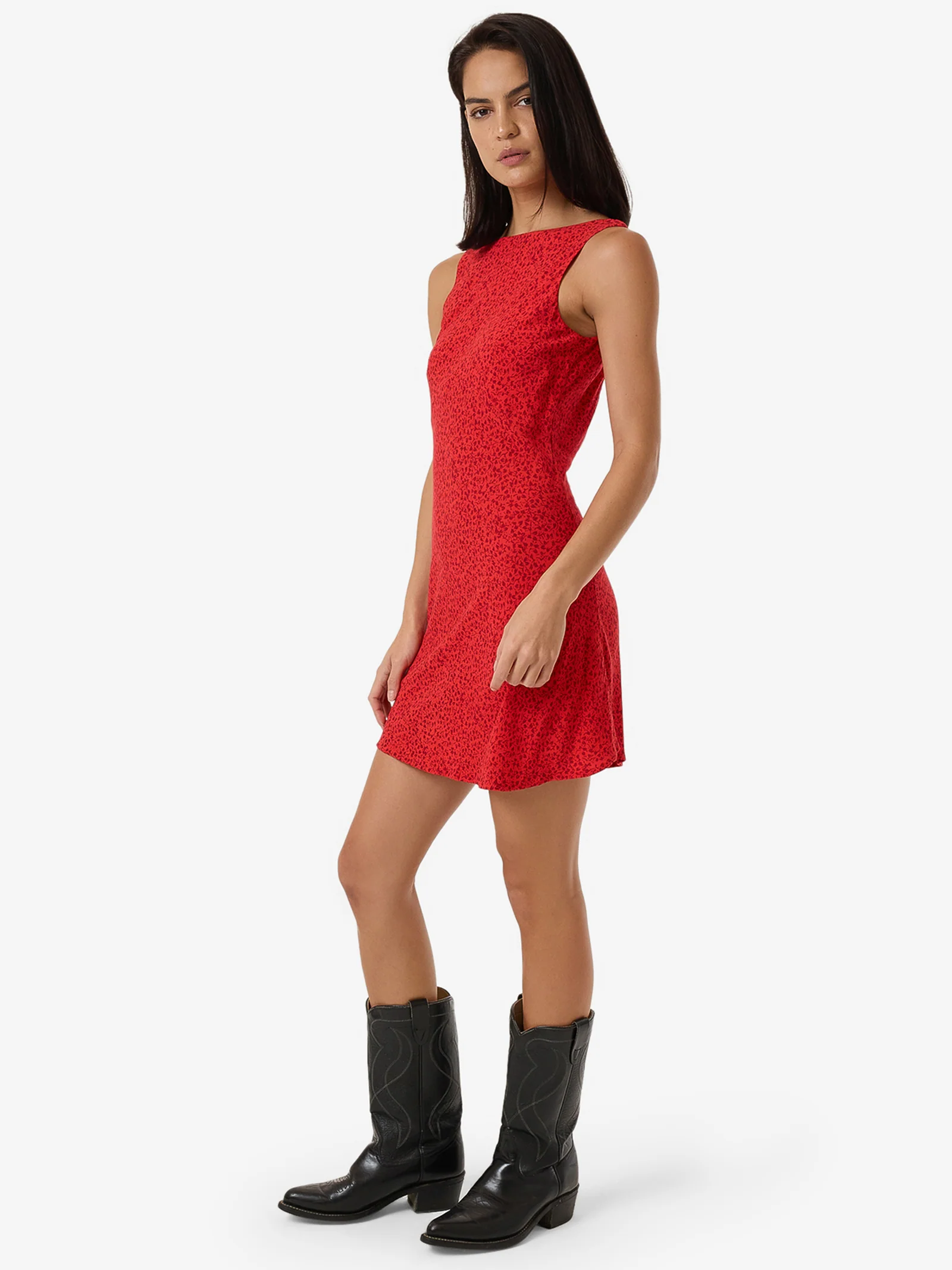 Zinnia Xavier Bias Mini Dress - Image 6