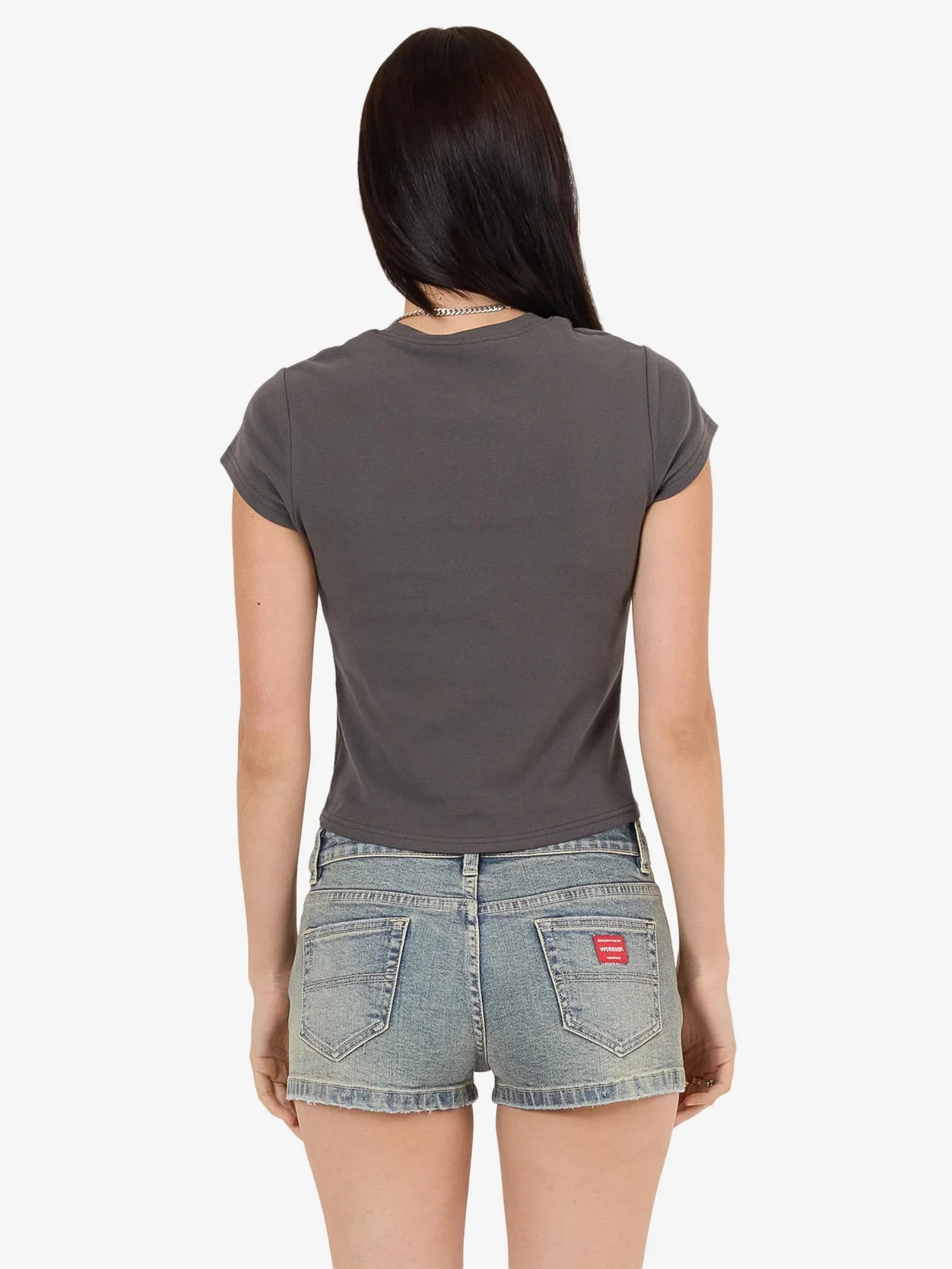 Throws Cap Sleeve Tee - Image 2