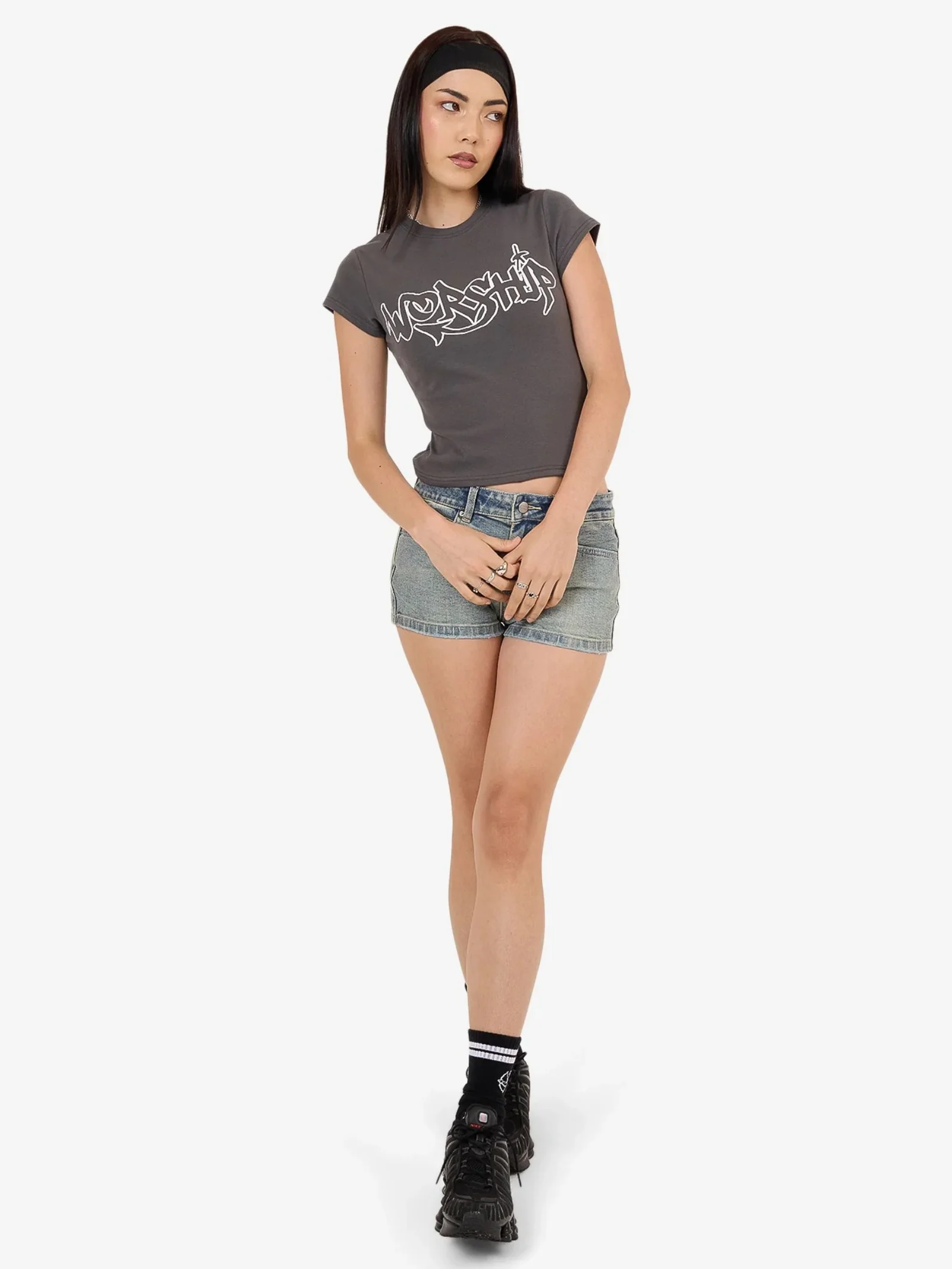Throws Cap Sleeve Tee - Image 3