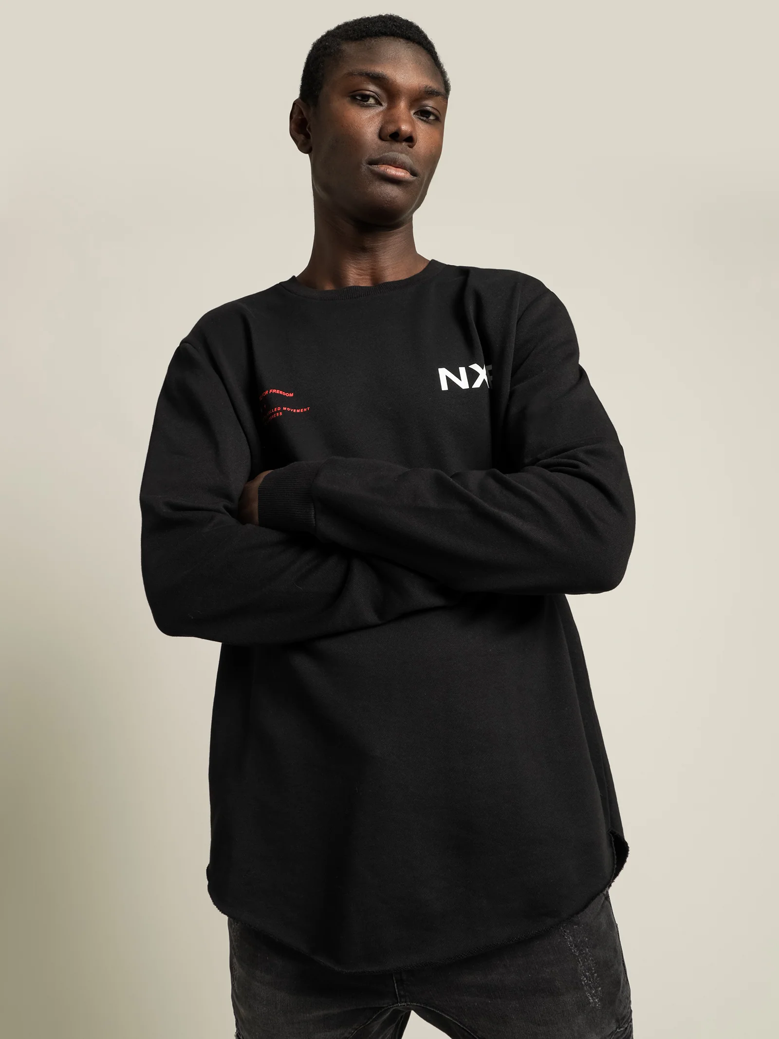 Thunder Struck Dual Curved Sweater - Image 4