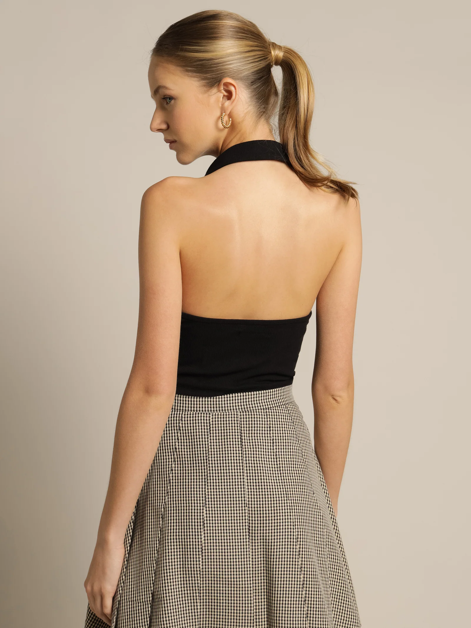 Tia Collared Halter Tank - Image 5