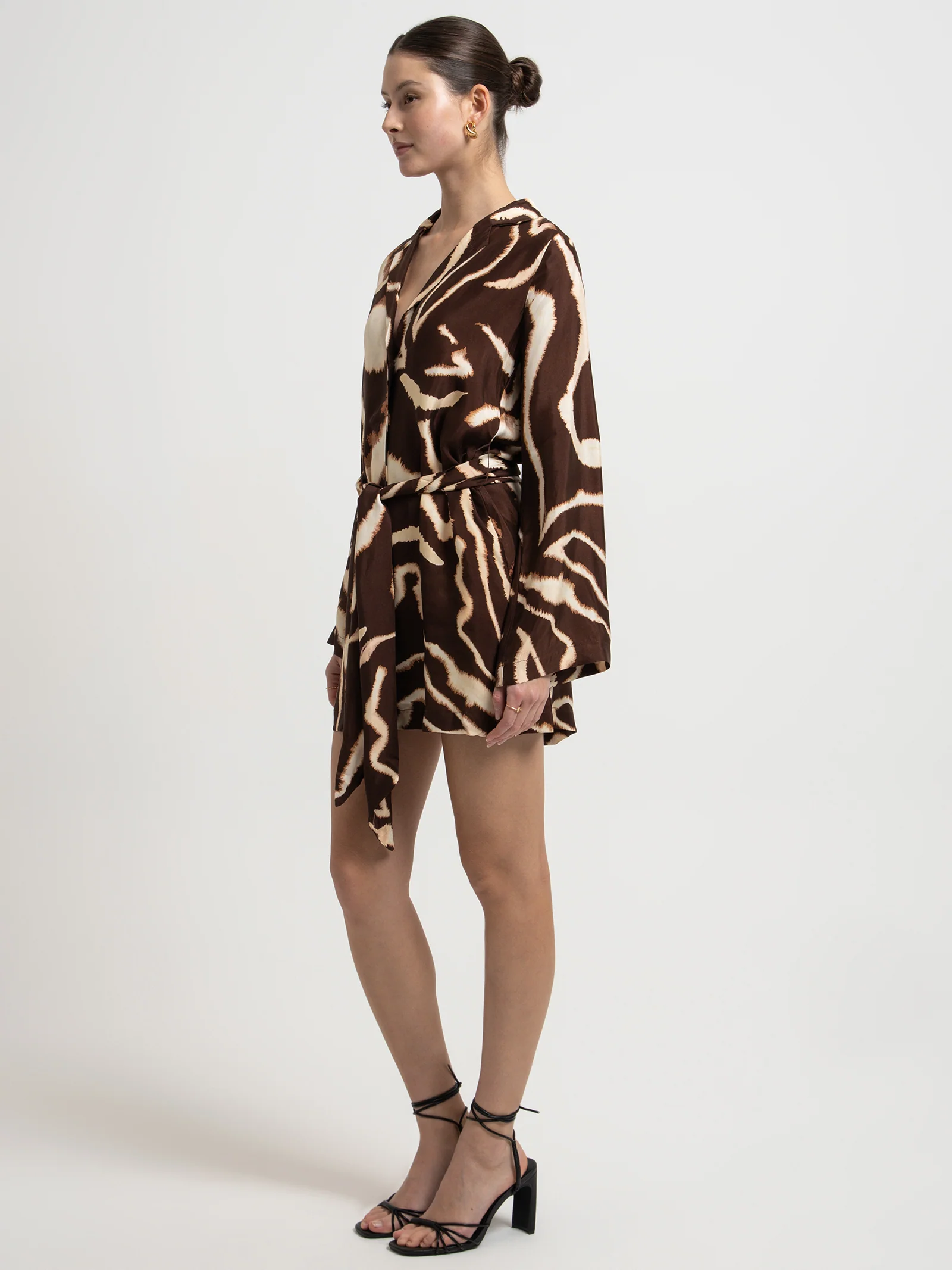 Tidal Belted Shirt Dress - Image 4