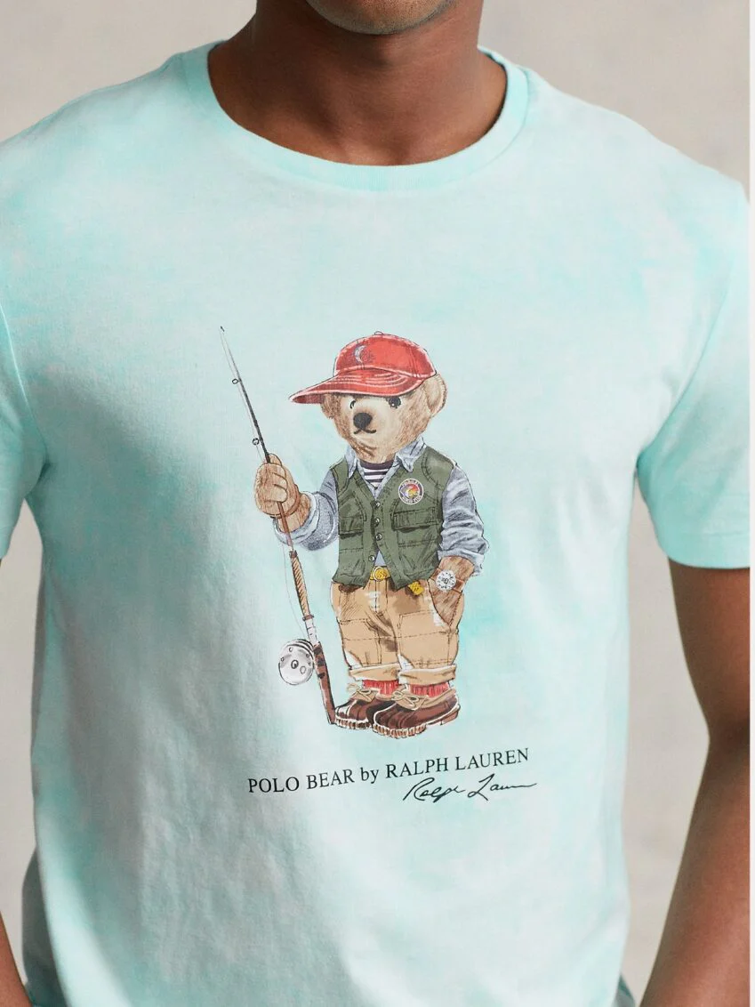 Tie Dye Fishing Bear - Image 2