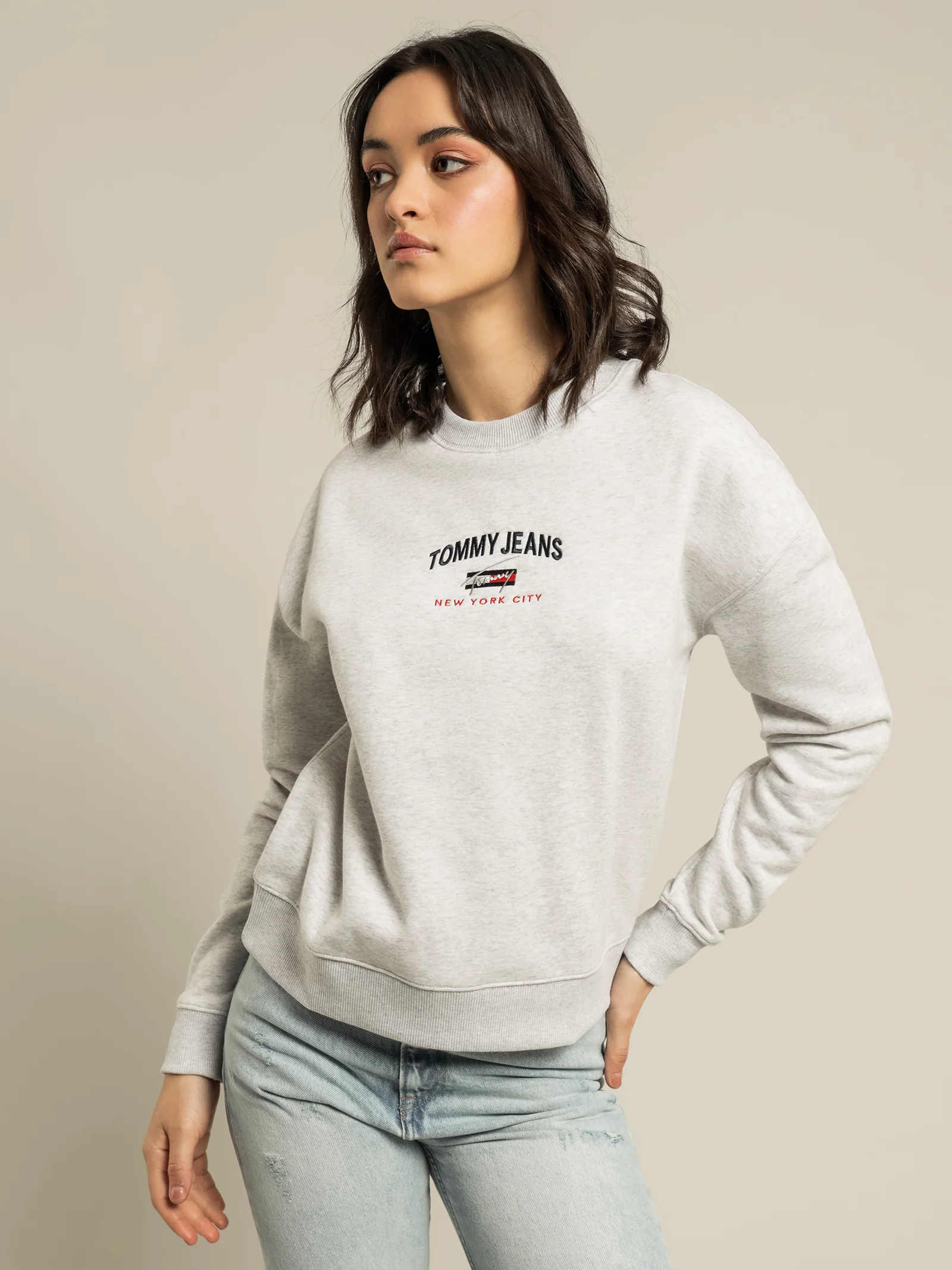 Timeless New York Logo Relaxed Fit Sweatshirt - Image 2