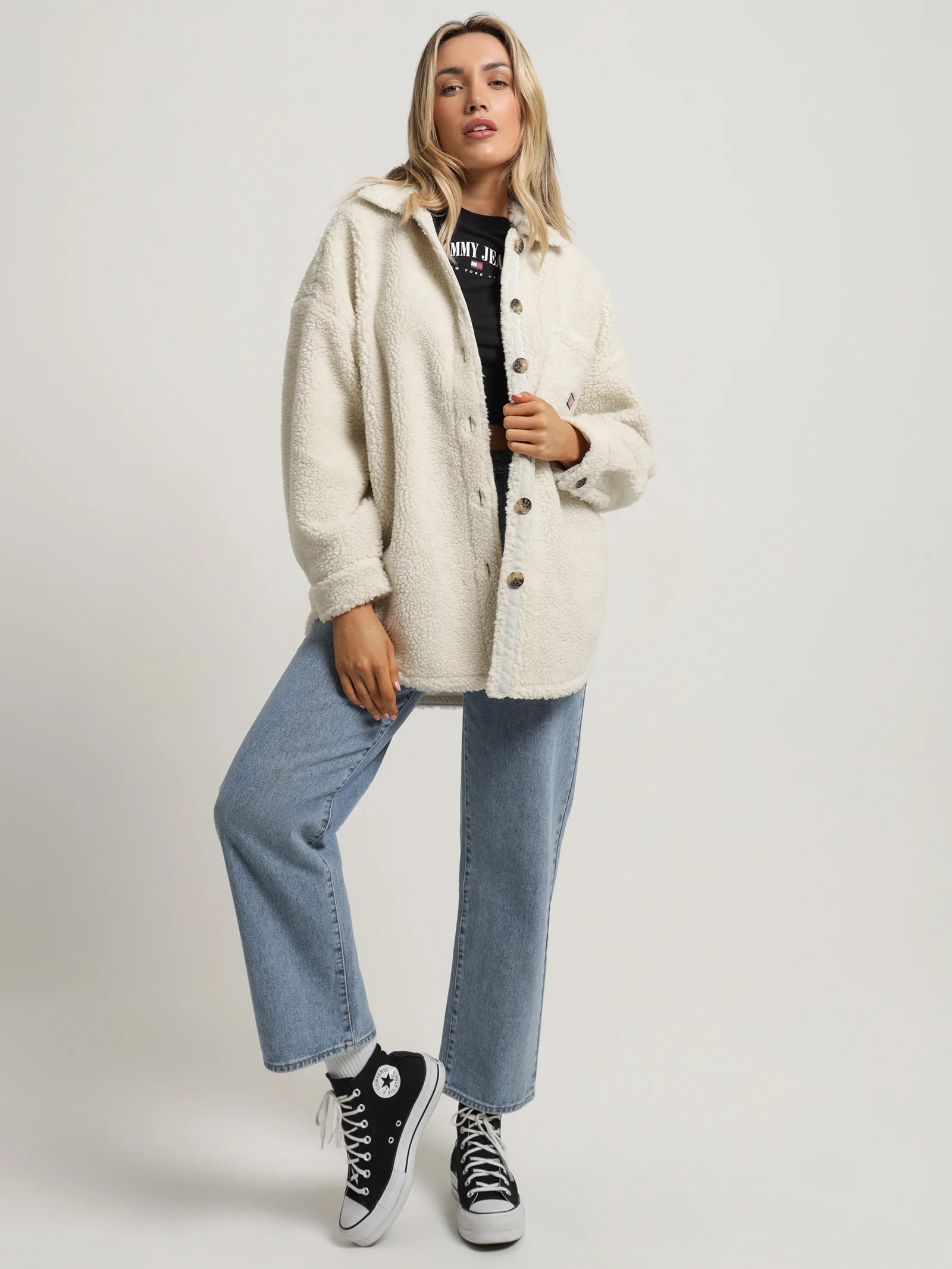 Timeless Sherpa Overshirt - Image 2