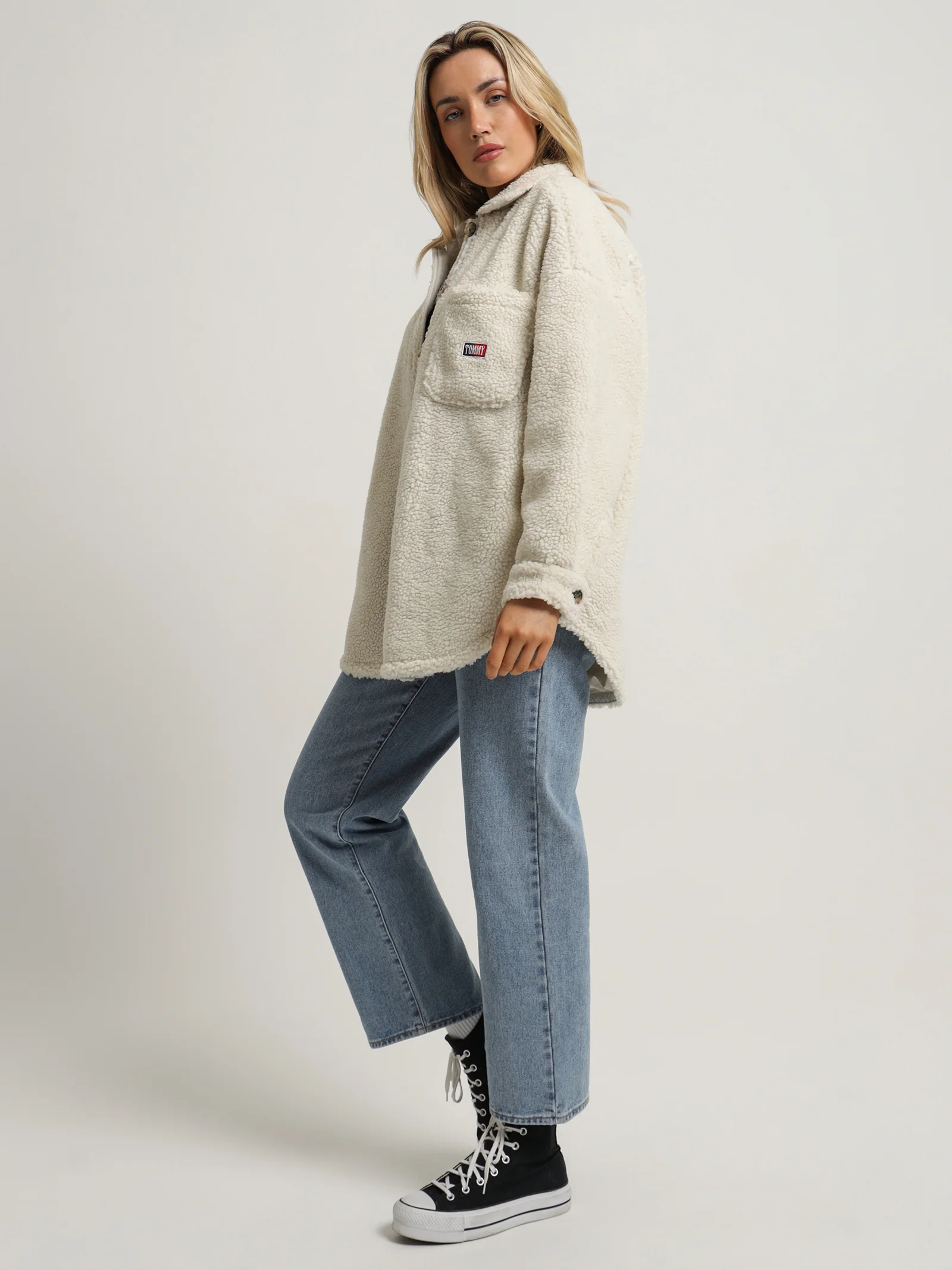 Timeless Sherpa Overshirt - Image 4