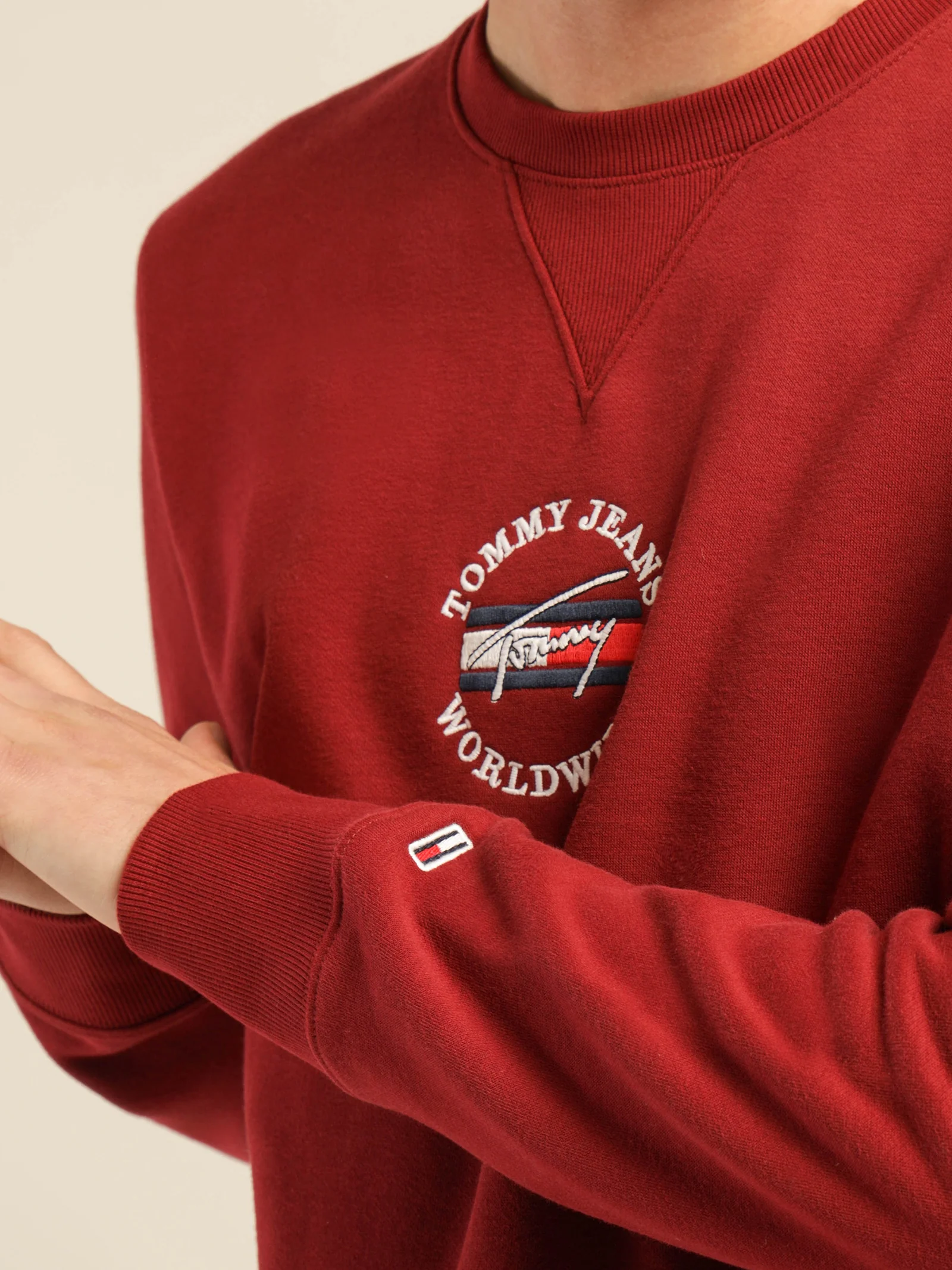 Timeless Tommy Crew Neck Sweatshirt - Image 3